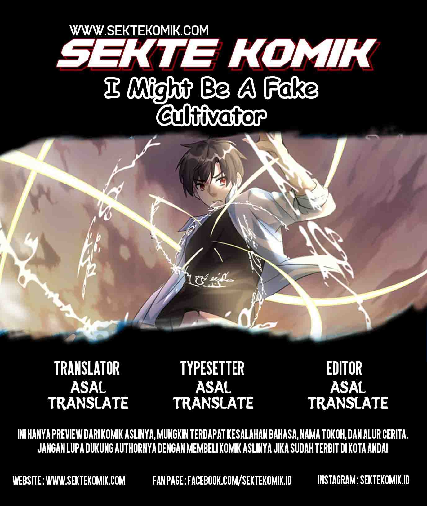 Baca Komik I Might Be A Fake Cultivator Chapter 03 Gambar 1