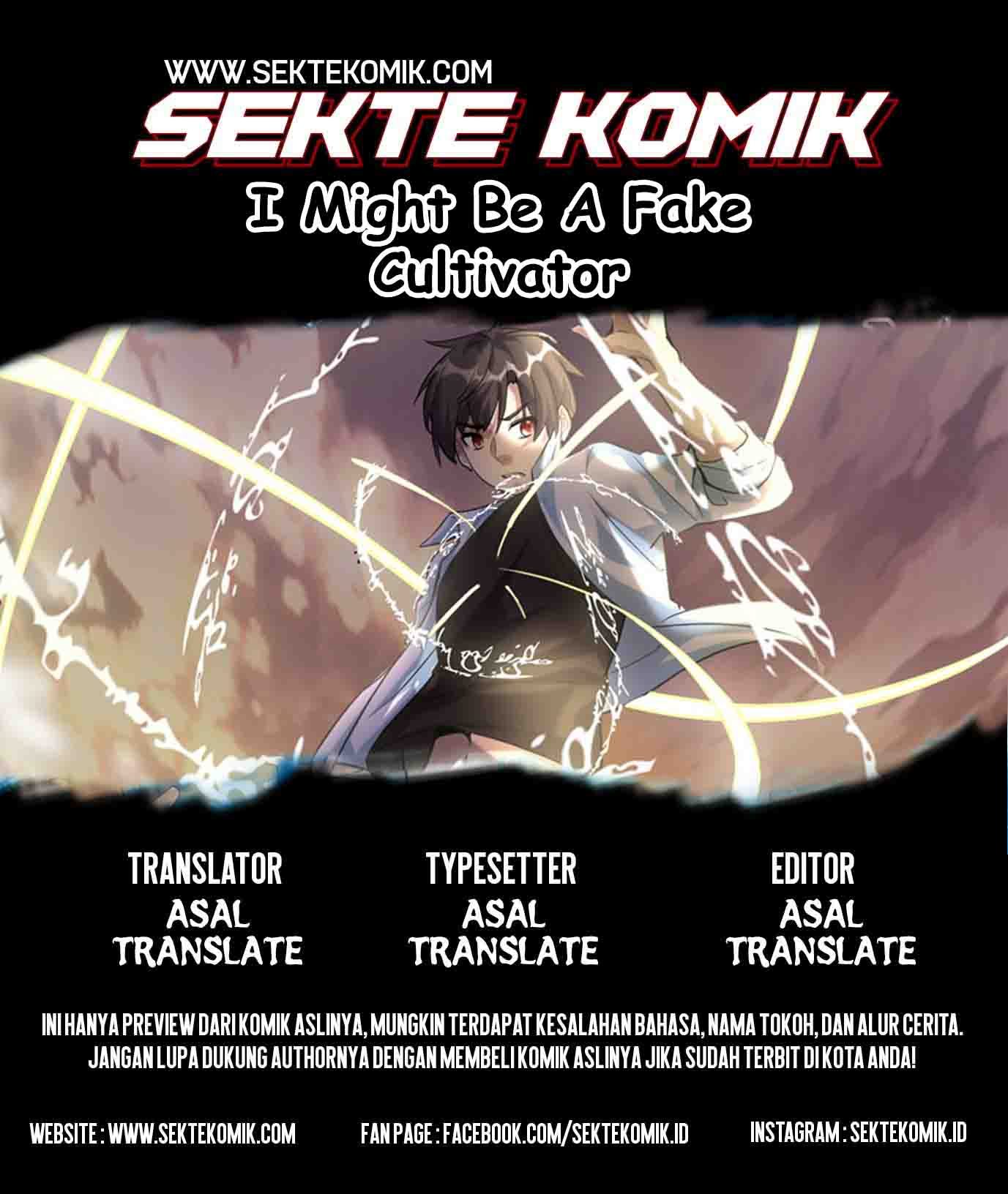 Baca Komik I Might Be A Fake Cultivator Chapter 02 Gambar 1