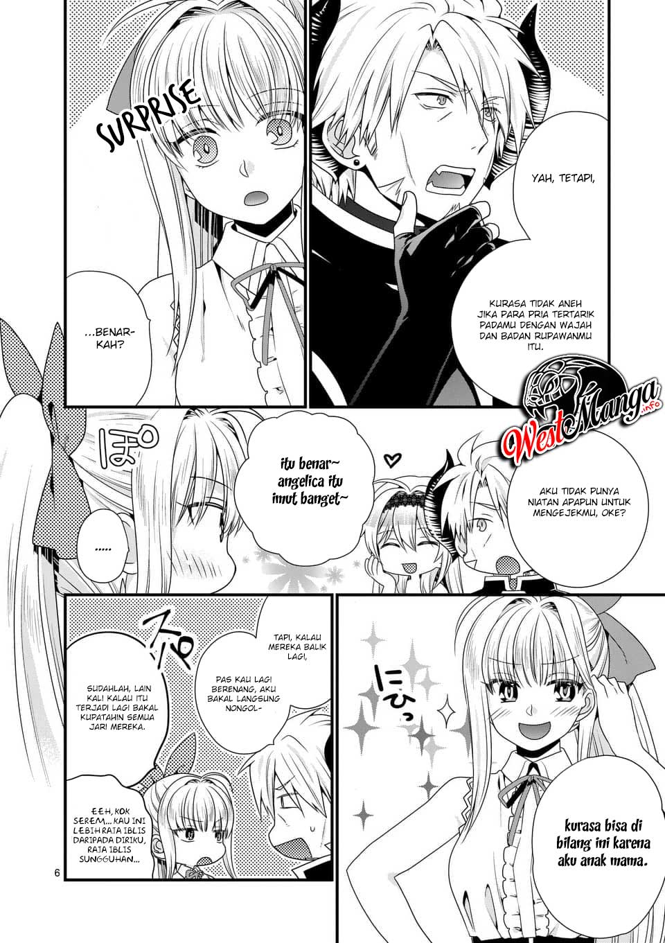 Maou desu Onna Yuusha no Hahaoya to Saikon Shita no de Onna Yuusha ga Giri no Musume ni Narimashita Chapter 24 Gambar 8