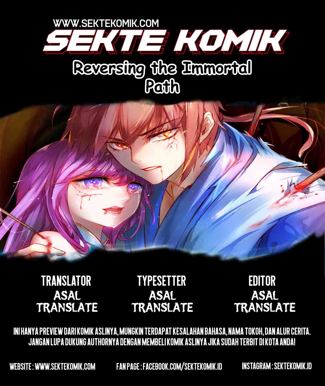 Baca Komik Reversing the Immortal Path Chapter 03 Gambar 1
