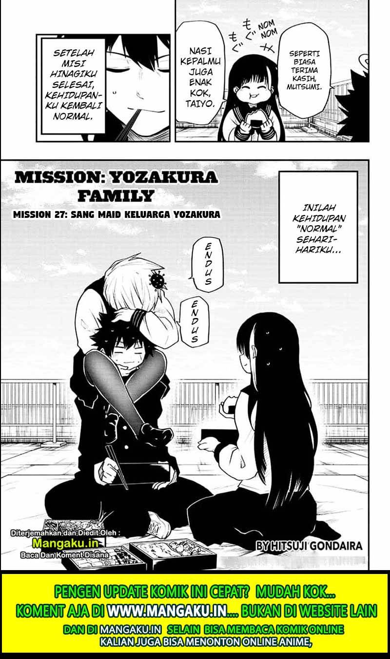 Baca  Mission: Yozakura Family Chapter 27 Gambar 2