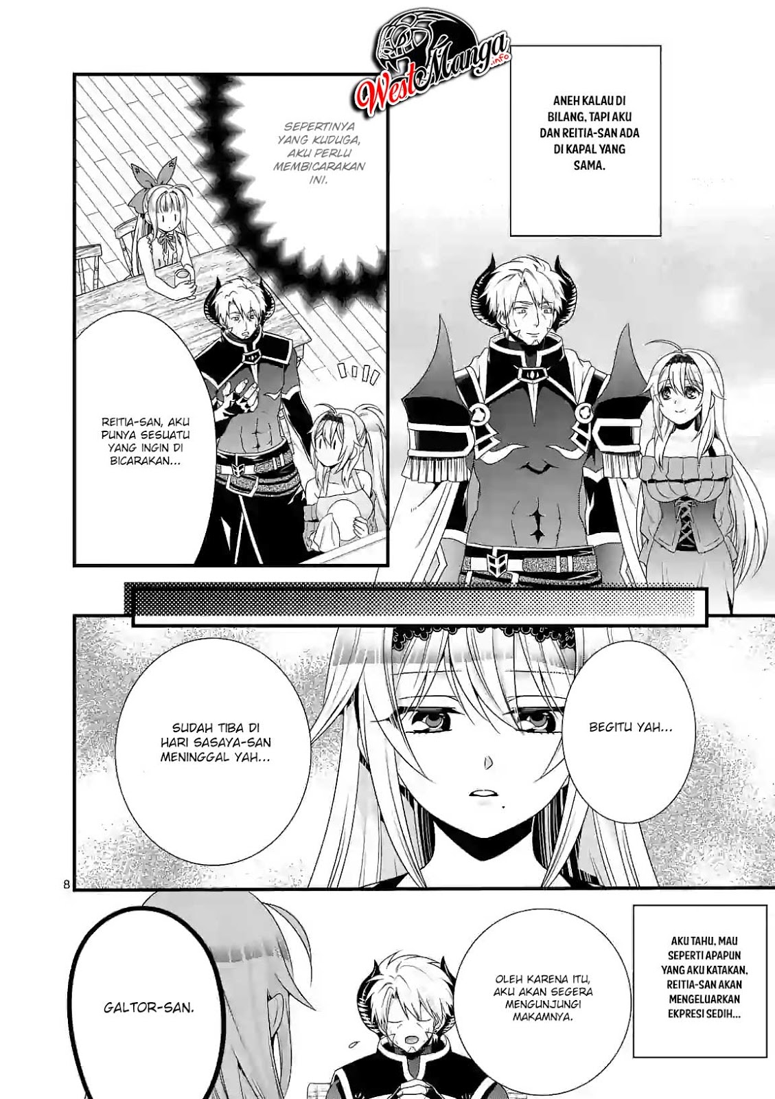 Maou desu Onna Yuusha no Hahaoya to Saikon Shita no de Onna Yuusha ga Giri no Musume ni Narimashita Chapter 25 Gambar 10