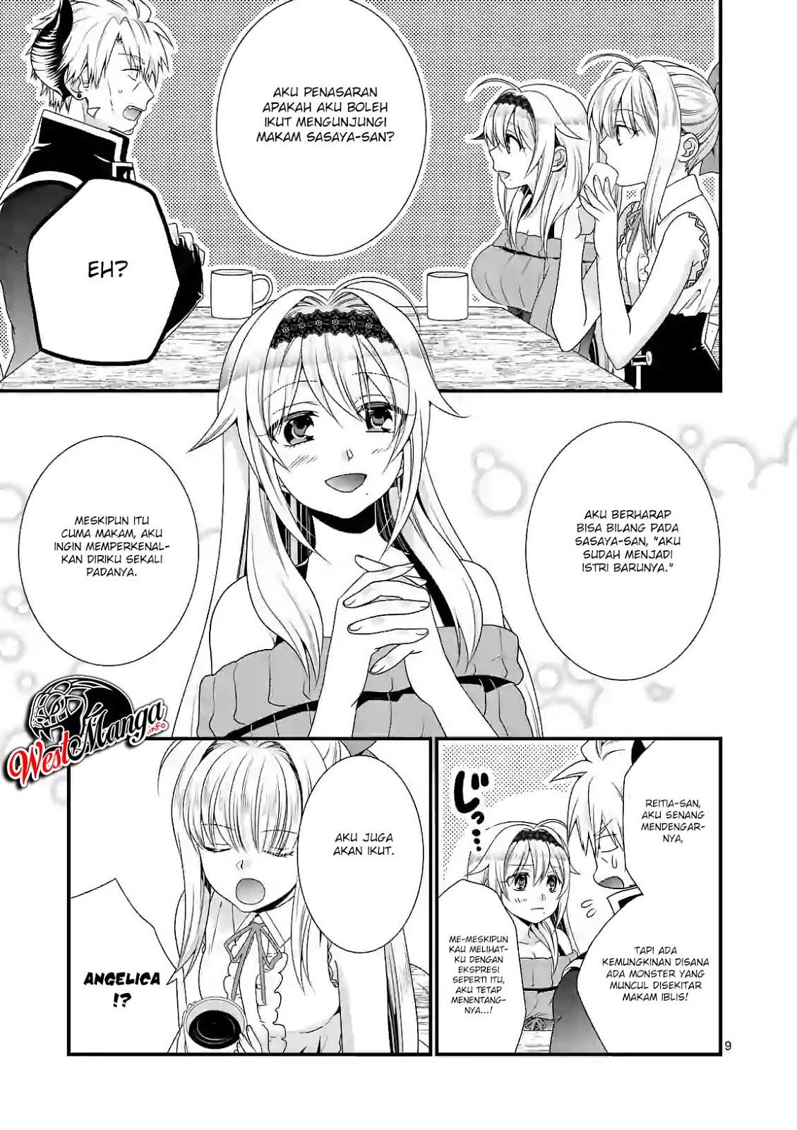 Maou desu Onna Yuusha no Hahaoya to Saikon Shita no de Onna Yuusha ga Giri no Musume ni Narimashita Chapter 25 Gambar 12