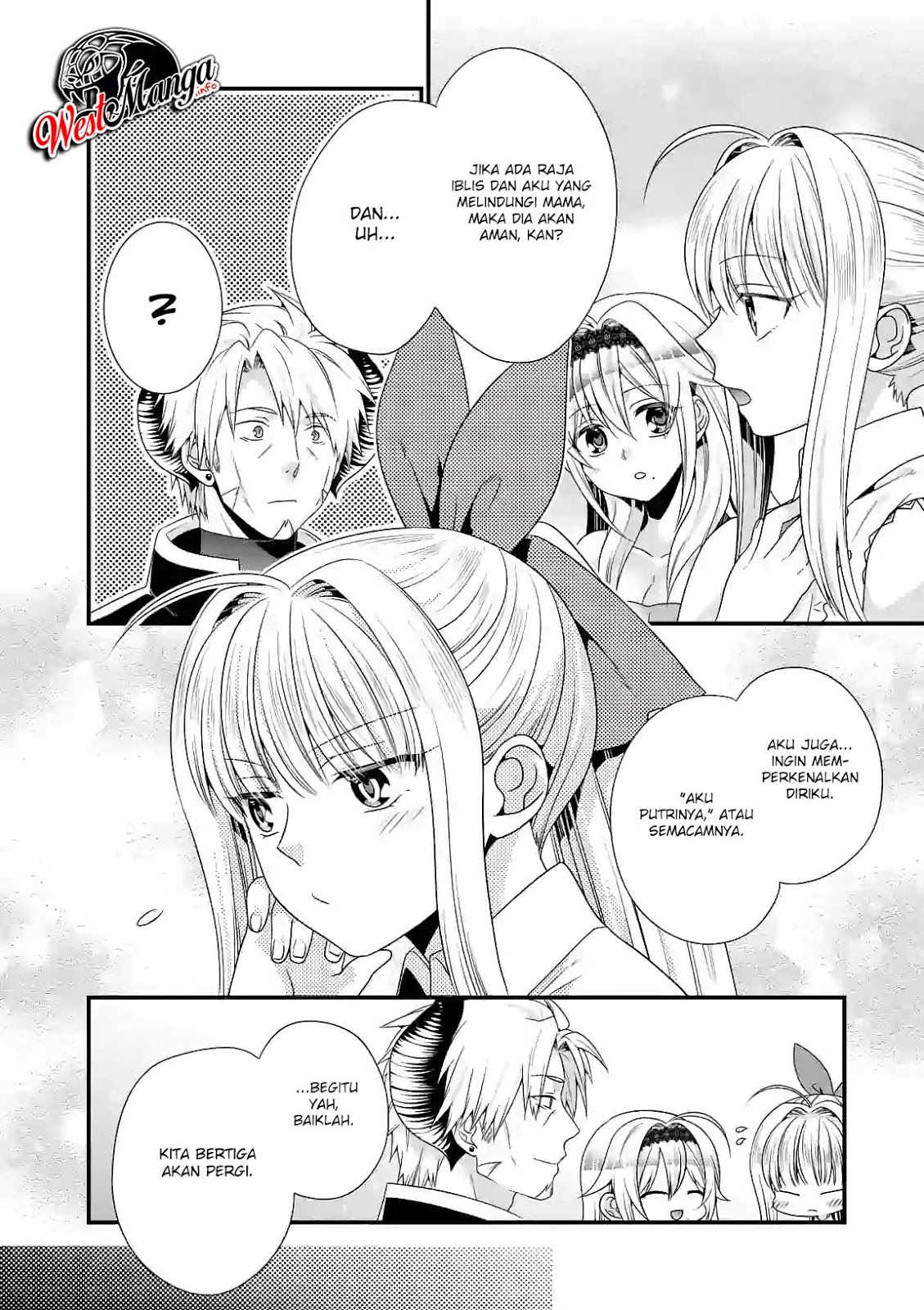 Maou desu Onna Yuusha no Hahaoya to Saikon Shita no de Onna Yuusha ga Giri no Musume ni Narimashita Chapter 25 Gambar 13