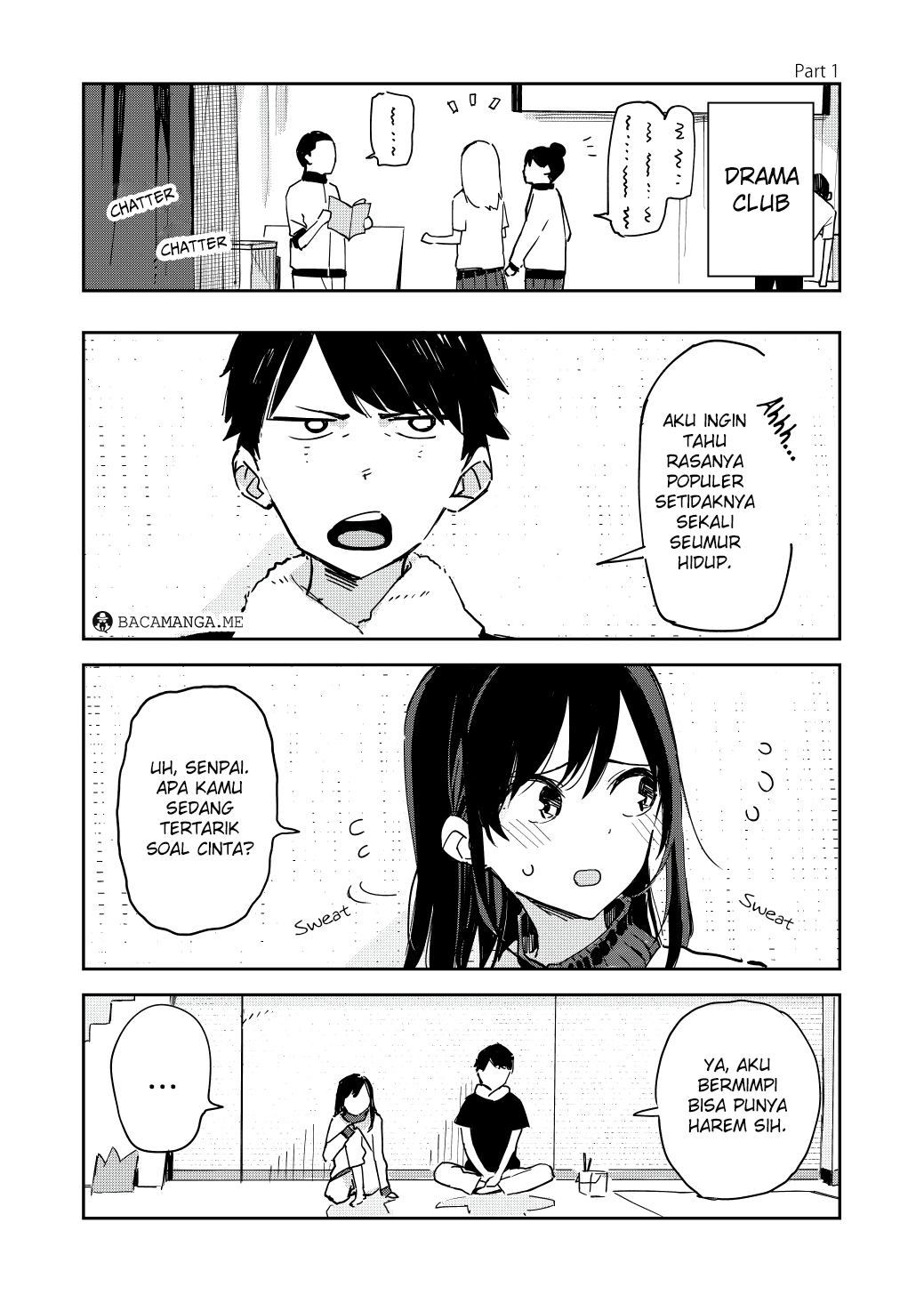Baca Komik Pseudo Harem Chapter 01 Gambar 1
