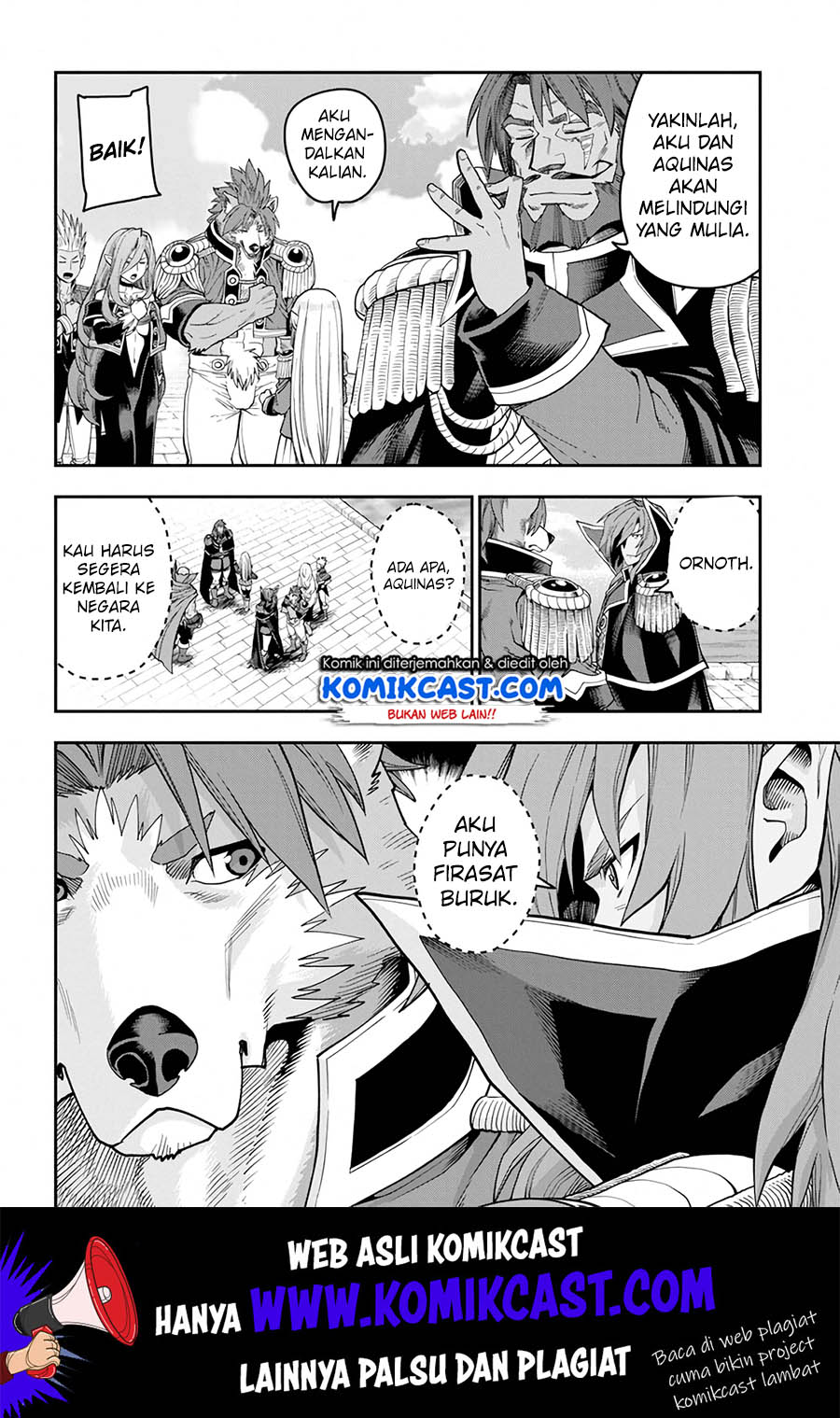 Konjiki no Moji Tsukai: Yuusha Yonin ni Makikomareta Unique Cheat Chapter 58 Gambar 22