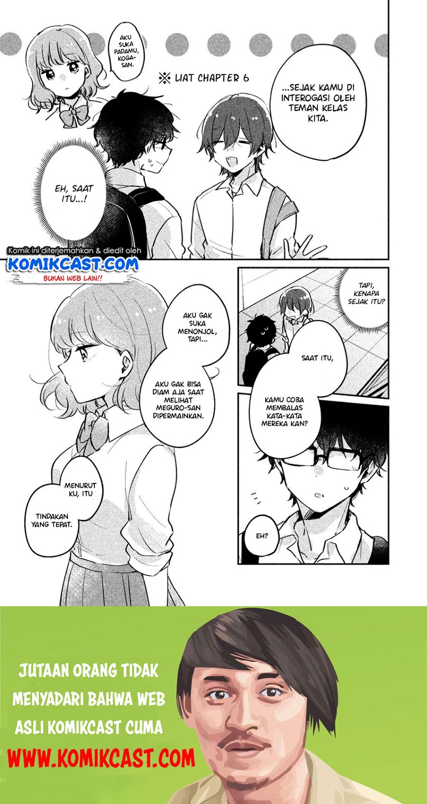 It’s Not Meguro-san’s First Time Chapter 12 Gambar 8