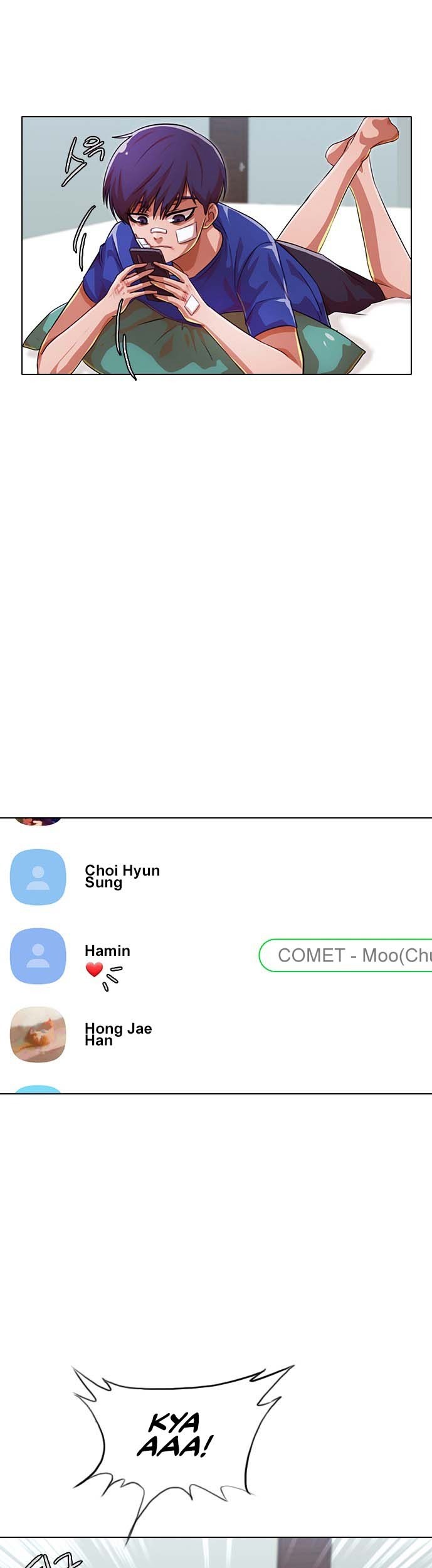 The Girl from Random Chatting! Chapter 117 Gambar 38