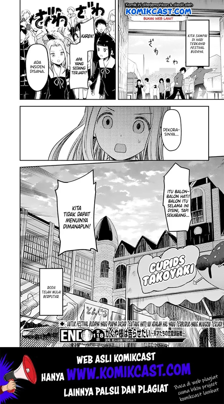Kaguya-sama wa Kokurasetai – Tensai-tachi no Renai Zunousen Chapter 128 Gambar 19