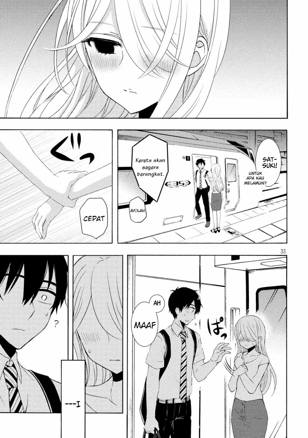 Watari-kun no xx ga Houkai Sunzen Chapter 46 Gambar 34