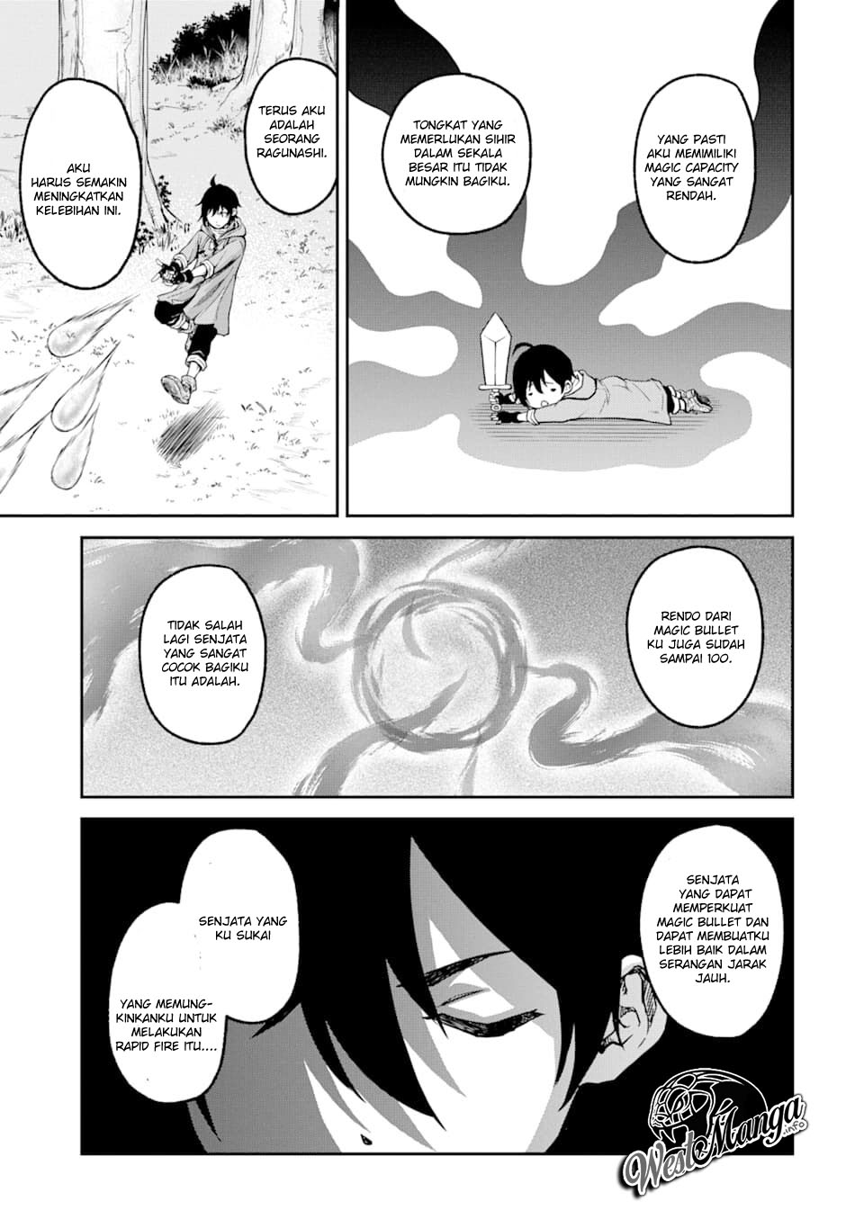 Saisoku Musou No B-kyuu Mahou Tsukai: Ippatsu Utareru Mae Ni Senpatsu Uchikaesu! Chapter 02 Gambar 11