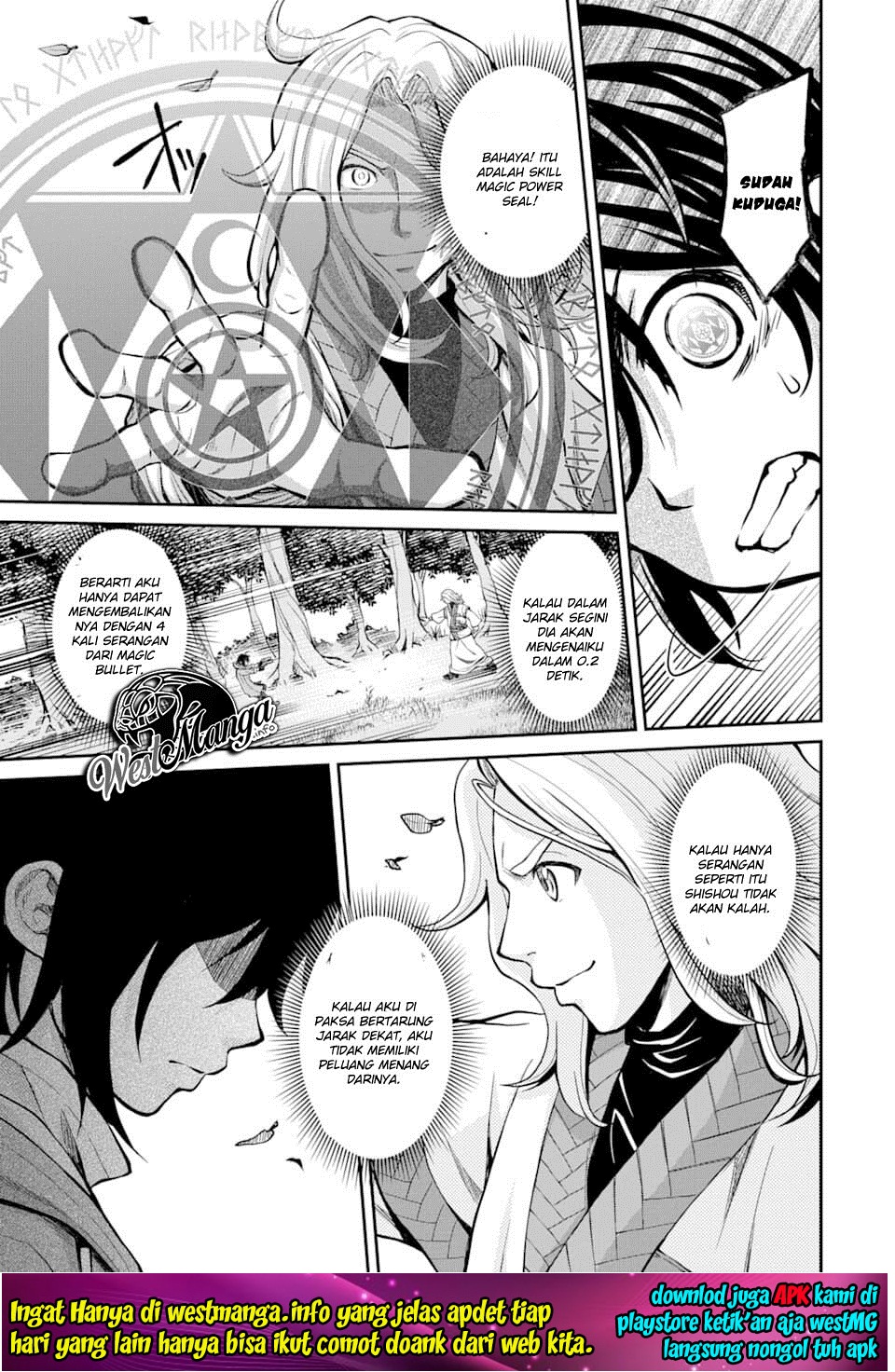 Saisoku Musou No B-kyuu Mahou Tsukai: Ippatsu Utareru Mae Ni Senpatsu Uchikaesu! Chapter 02 Gambar 34