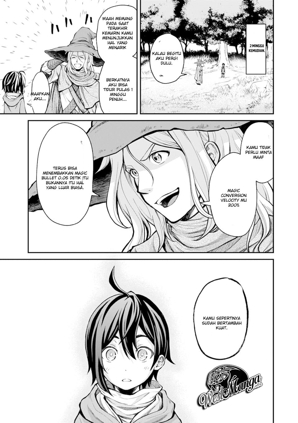 Saisoku Musou No B-kyuu Mahou Tsukai: Ippatsu Utareru Mae Ni Senpatsu Uchikaesu! Chapter 02 Gambar 40