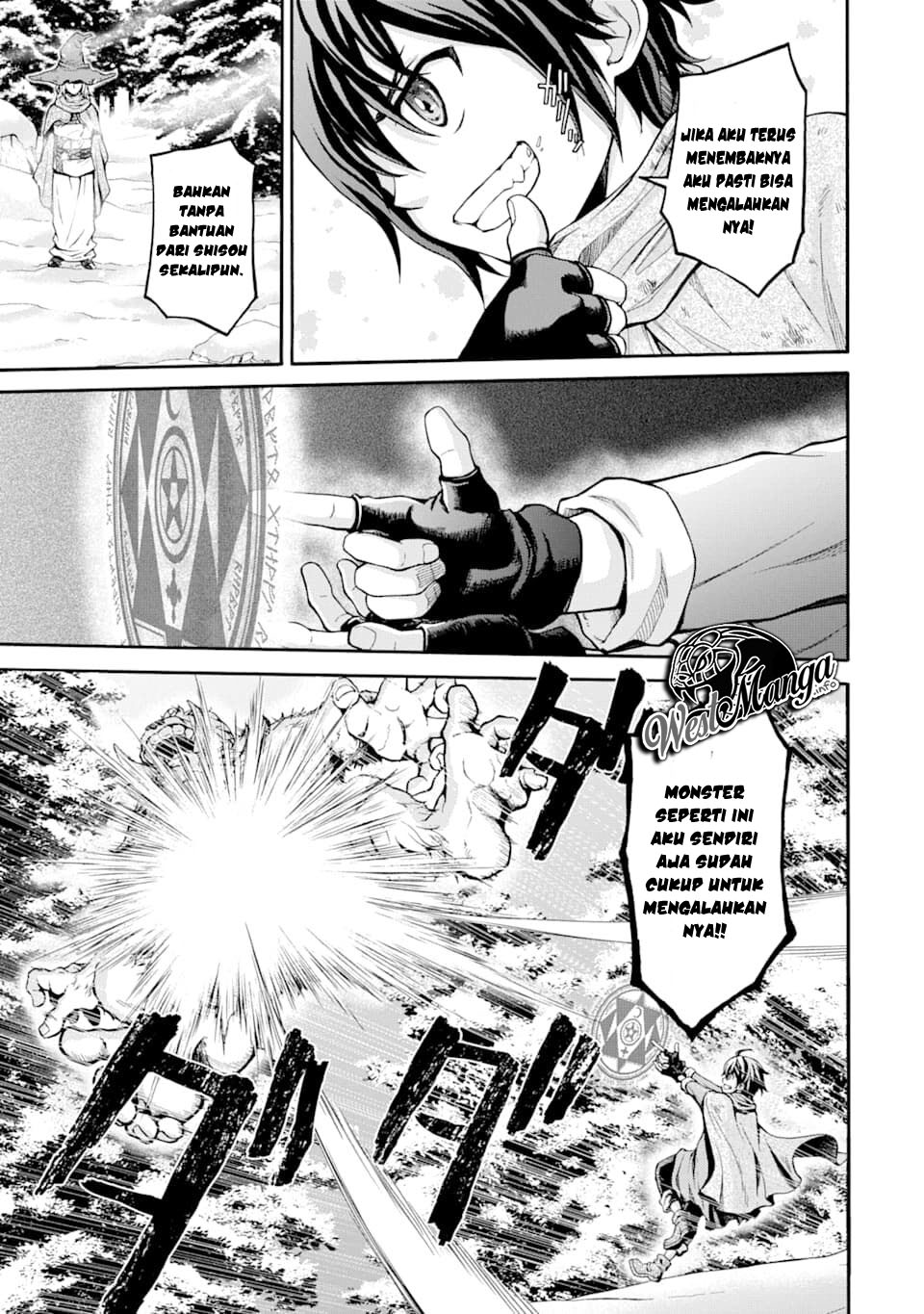 Saisoku Musou No B-kyuu Mahou Tsukai: Ippatsu Utareru Mae Ni Senpatsu Uchikaesu! Chapter 01.2 Gambar 14