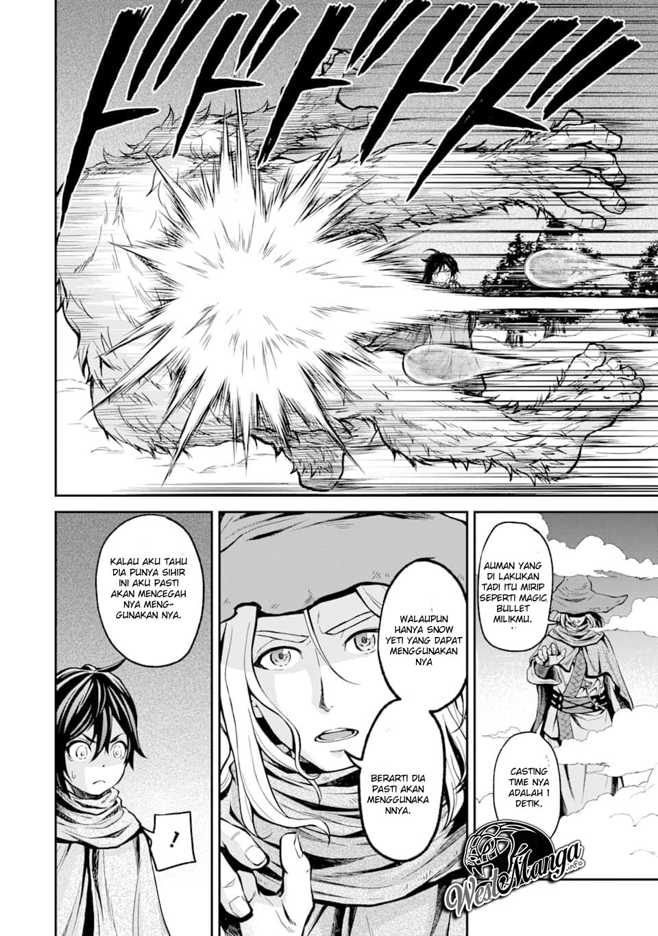 Saisoku Musou No B-kyuu Mahou Tsukai: Ippatsu Utareru Mae Ni Senpatsu Uchikaesu! Chapter 01.2 Gambar 17