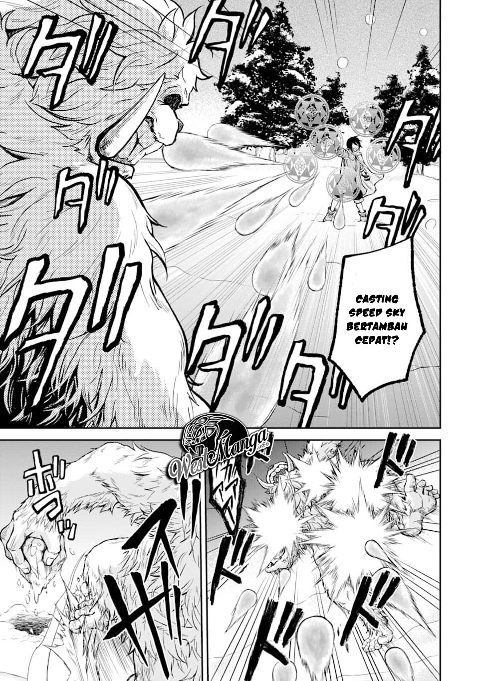 Saisoku Musou No B-kyuu Mahou Tsukai: Ippatsu Utareru Mae Ni Senpatsu Uchikaesu! Chapter 01.2 Gambar 20