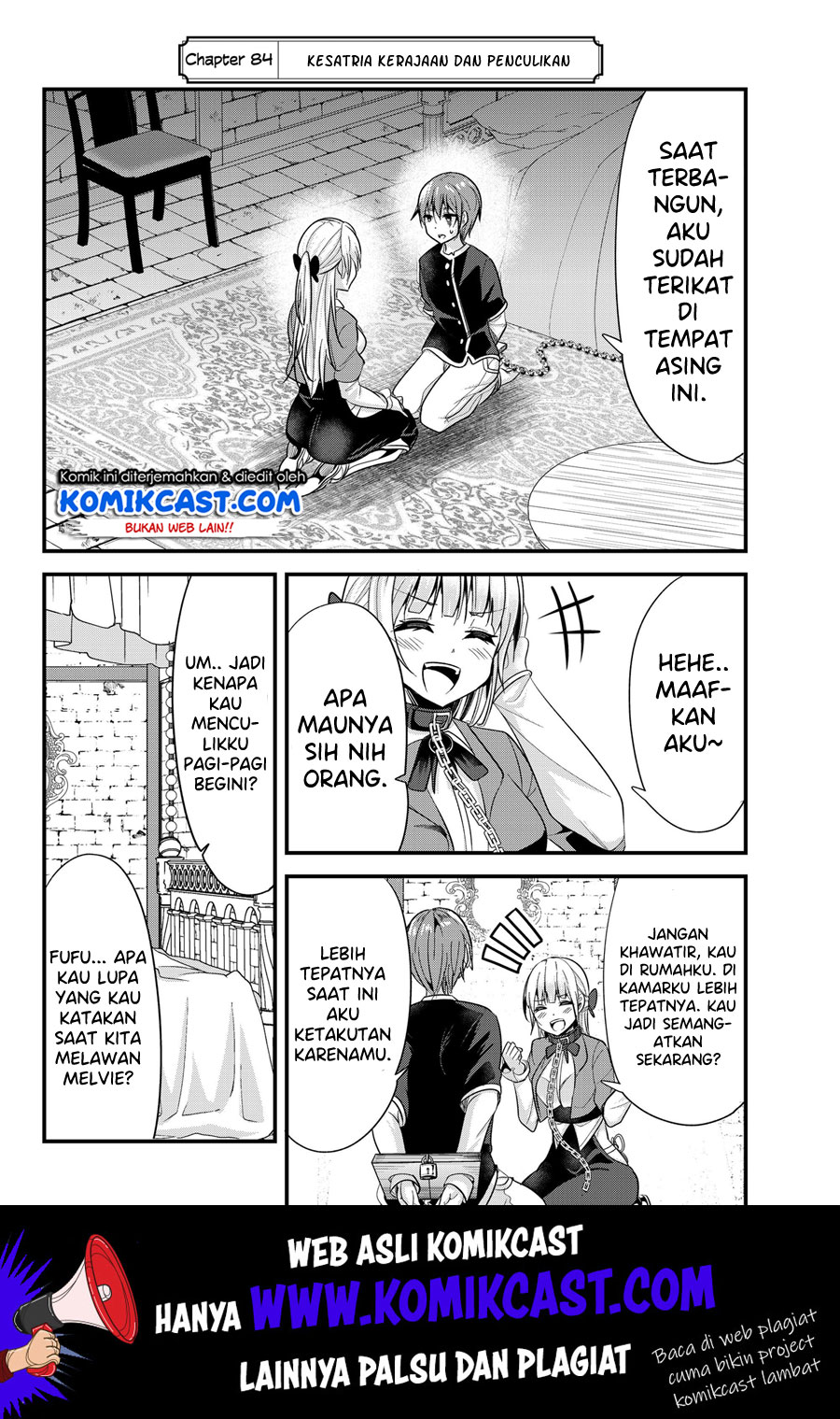 Ima Made Ichido mo Onna Atsukaisareta koto ga nai Onna Kishi wo Onna Atsukai suru Chapter 84 Gambar 3