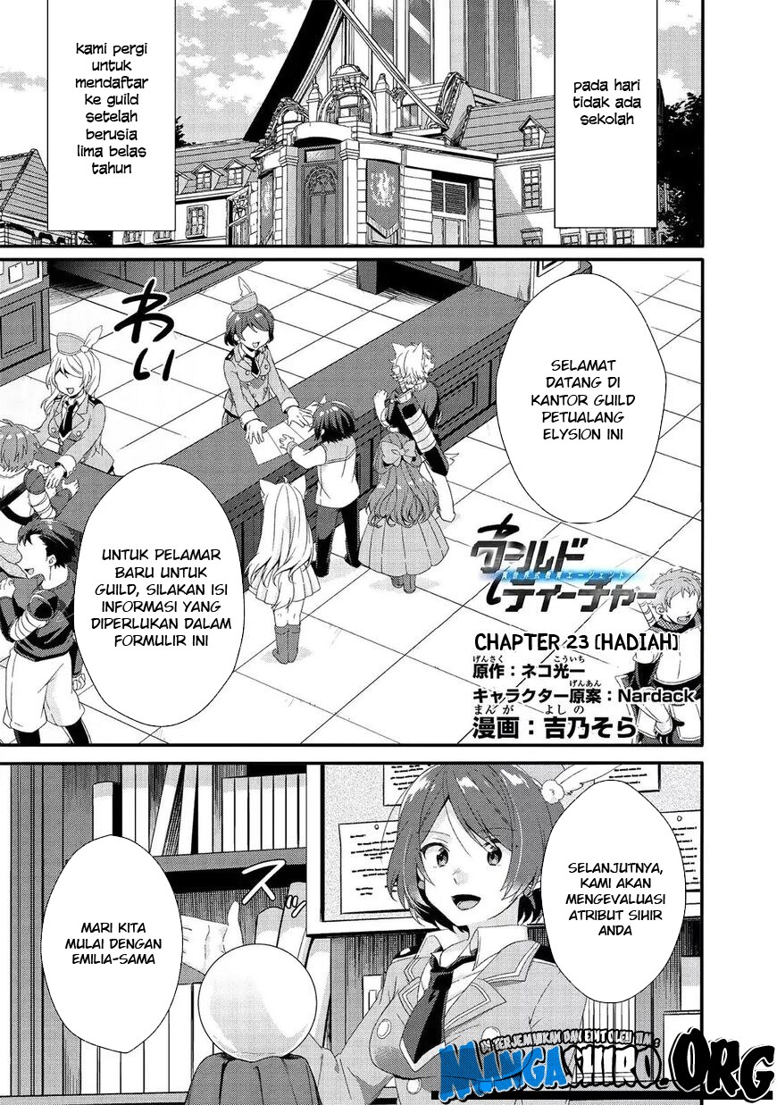 Baca  World Teacher: Isekaishiki Kyouiku Agent Chapter 23 Gambar 2