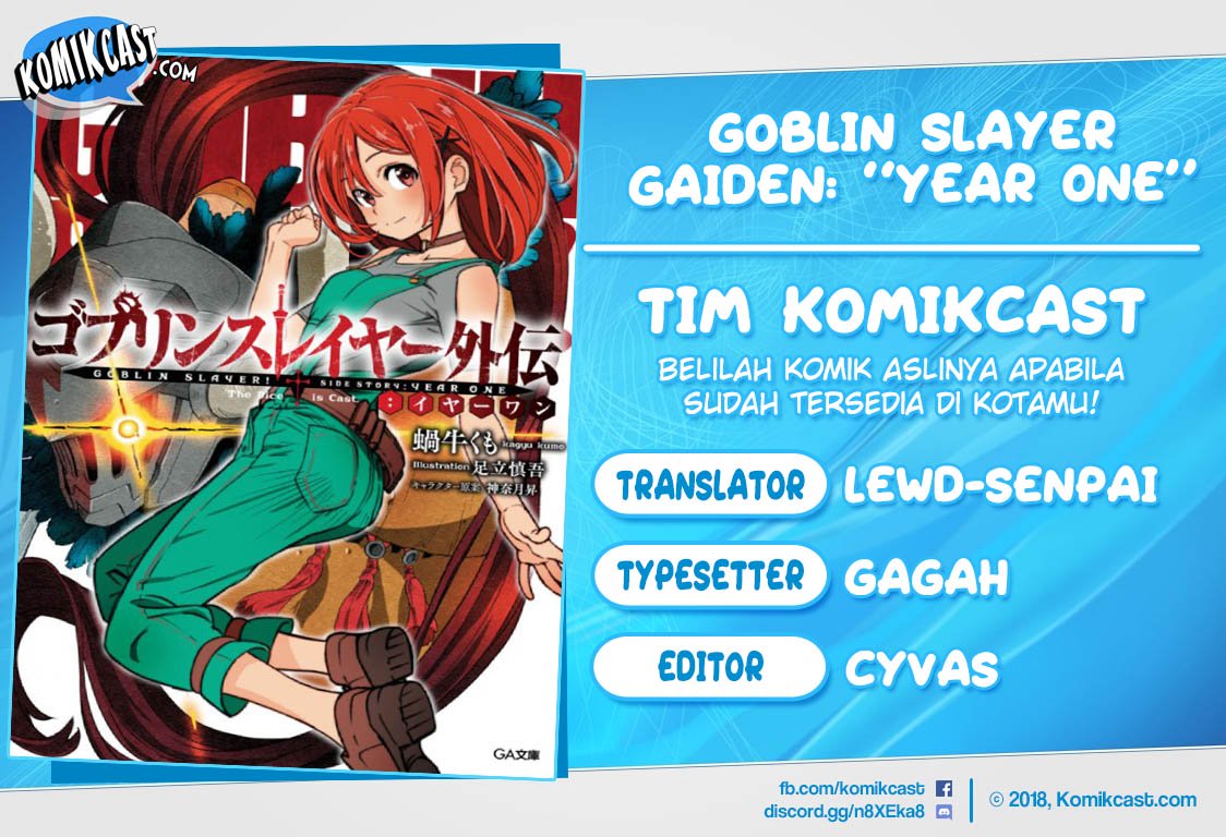 Baca Komik Goblin Slayer Gaiden: Year One Chapter 22 Gambar 1