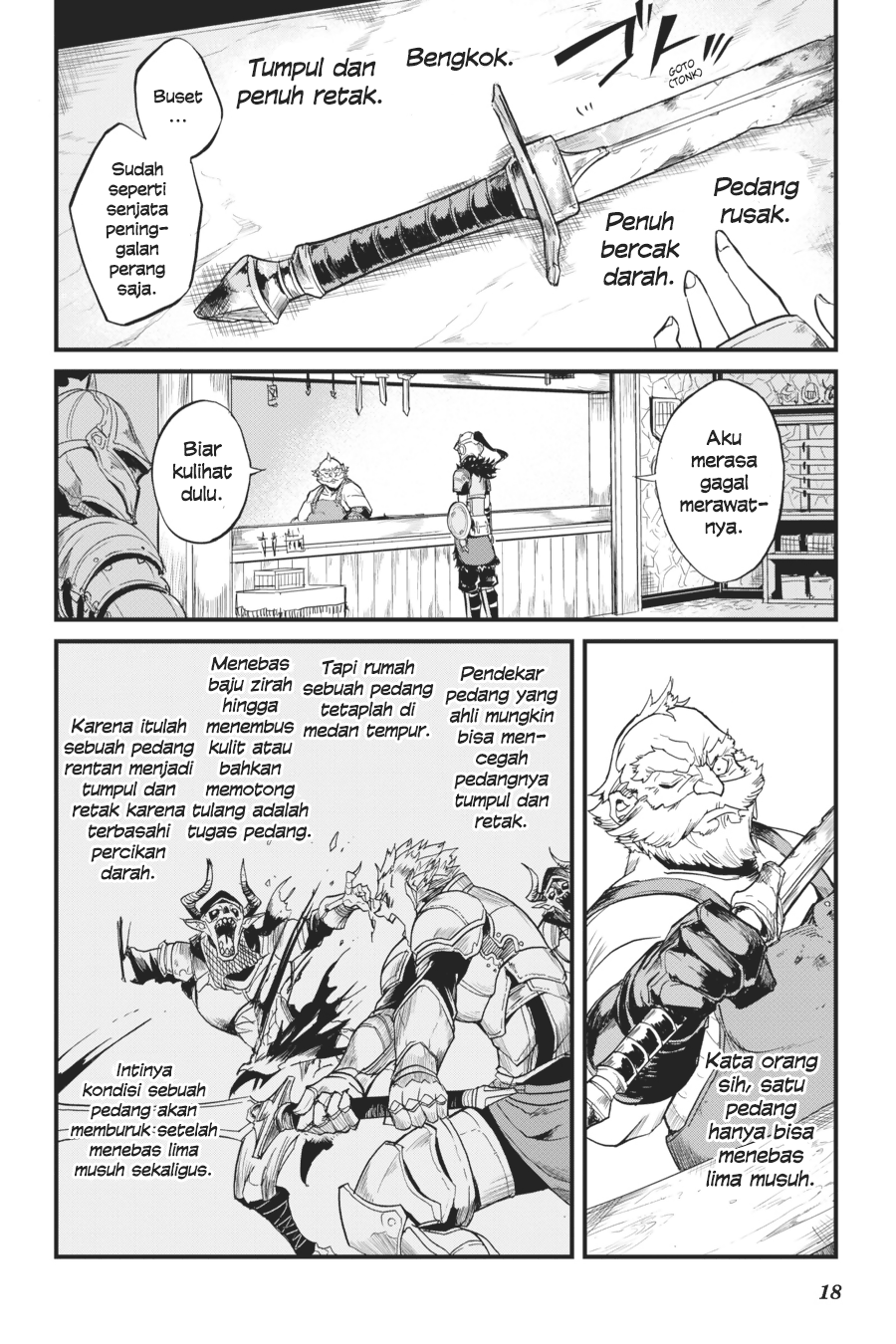 Goblin Slayer Gaiden: Year One Chapter 09 Gambar 19