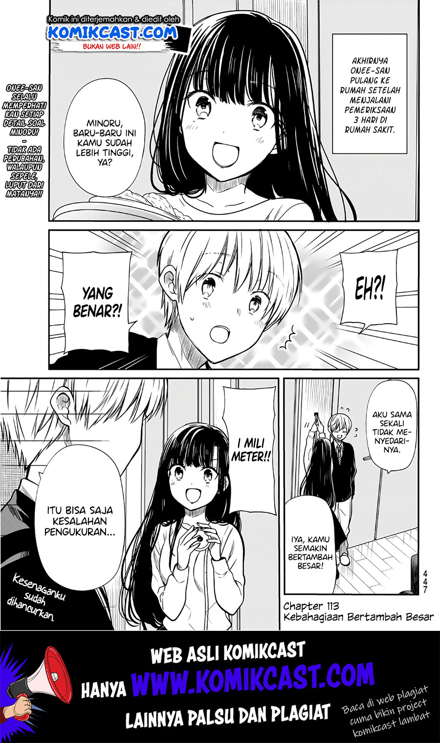Baca  Danshi Koukousei wo Yashinaitai Onee-san no Hanashi Chapter 113 Gambar 2