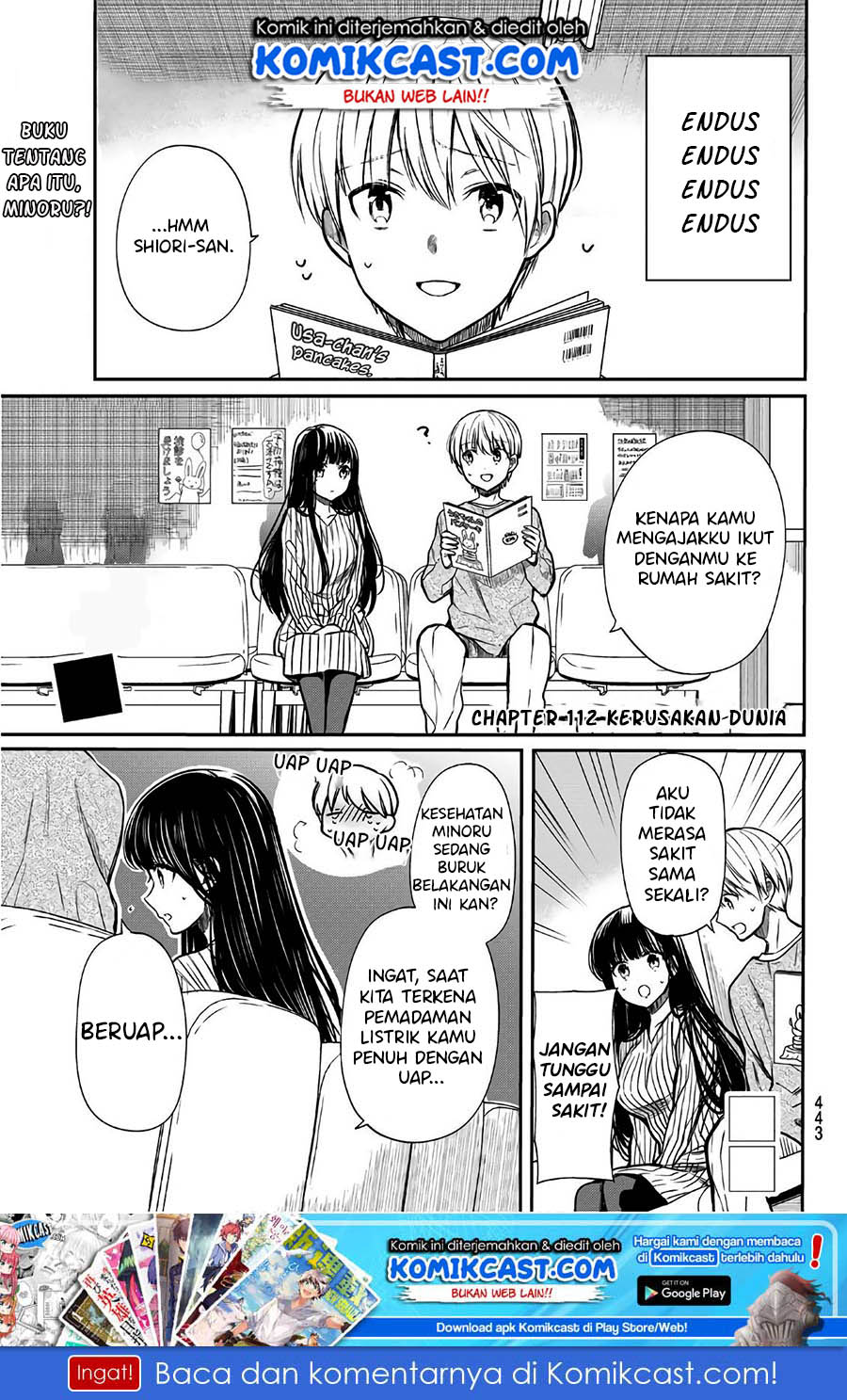 Baca  Danshi Koukousei wo Yashinaitai Onee-san no Hanashi Chapter 112 Gambar 2