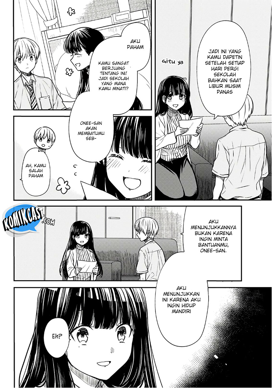 Danshi Koukousei wo Yashinaitai Onee-san no Hanashi Chapter 58 Gambar 4