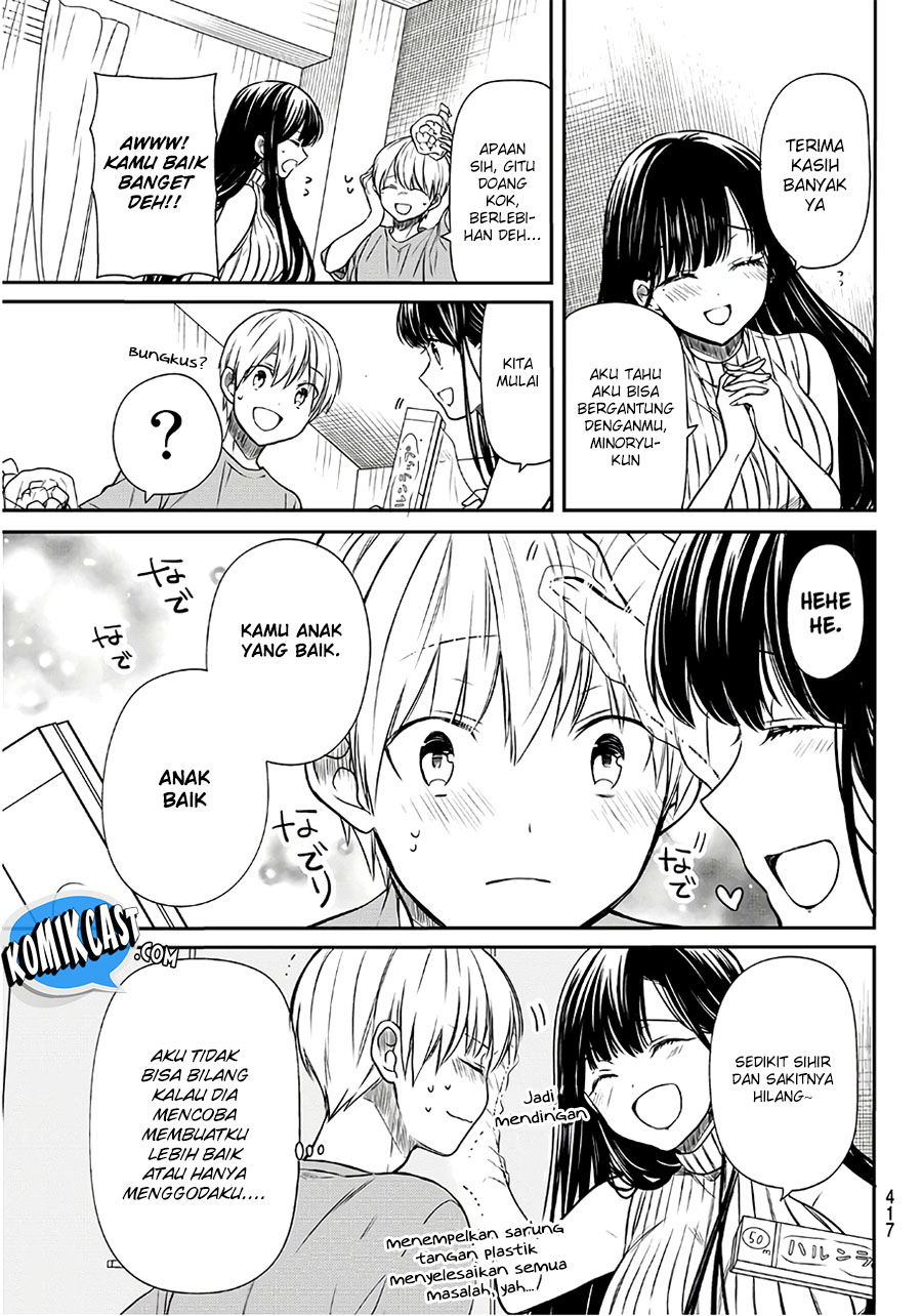 Danshi Koukousei wo Yashinaitai Onee-san no Hanashi Chapter 56 Gambar 4