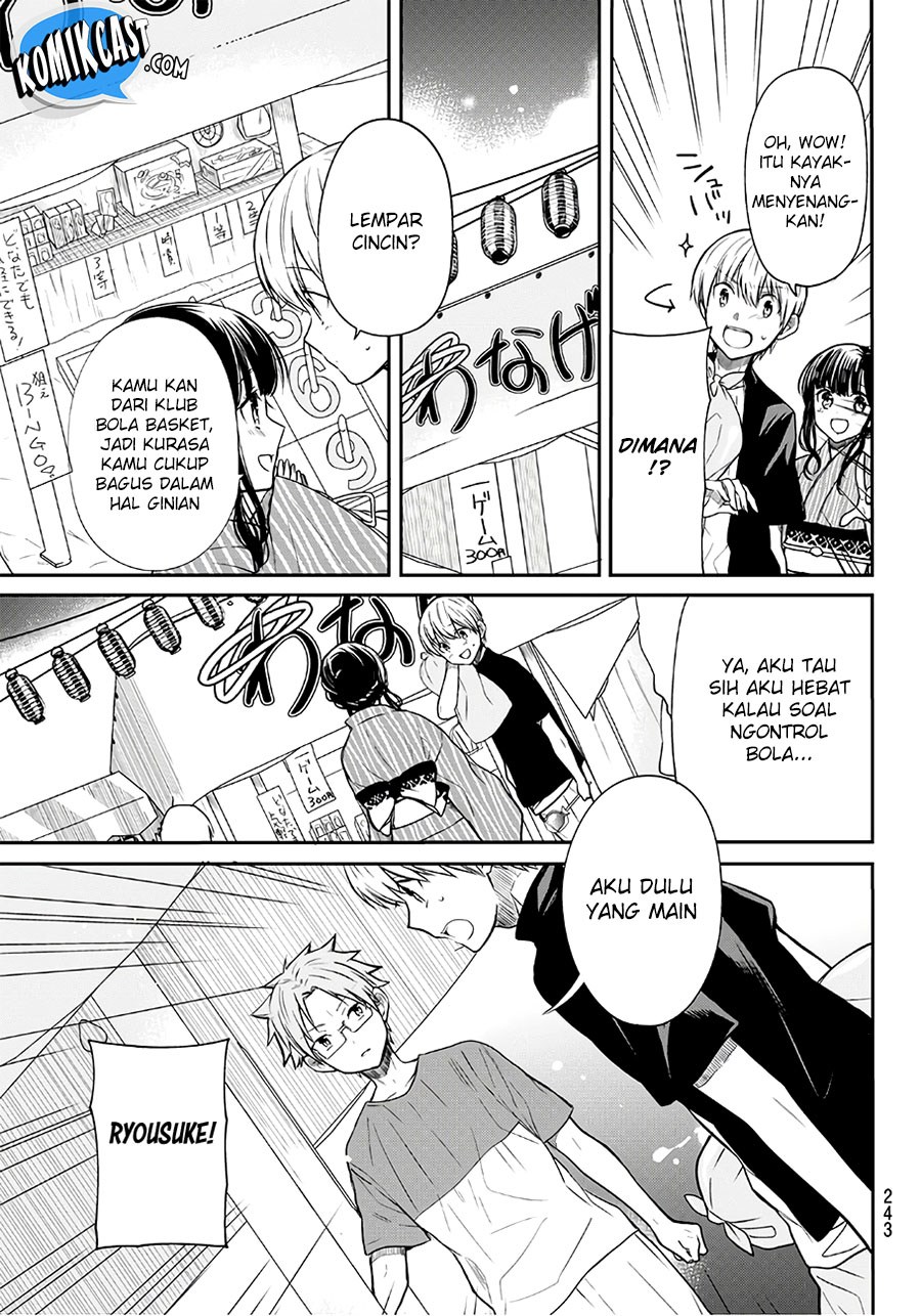 Danshi Koukousei wo Yashinaitai Onee-san no Hanashi Chapter 50 Gambar 4