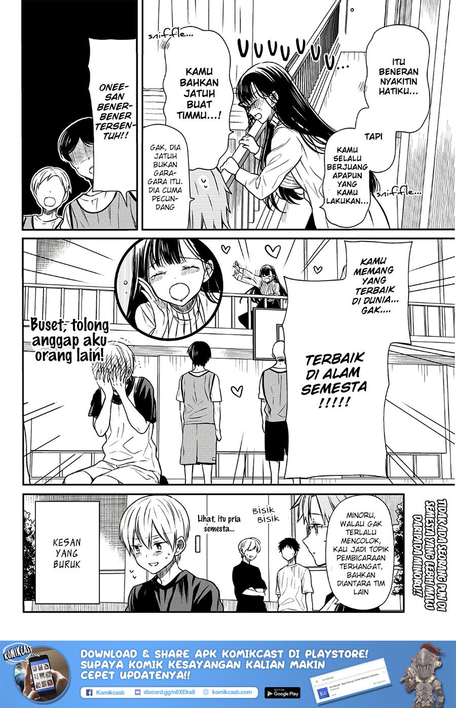 Danshi Koukousei wo Yashinaitai Onee-san no Hanashi Chapter 39 Gambar 6