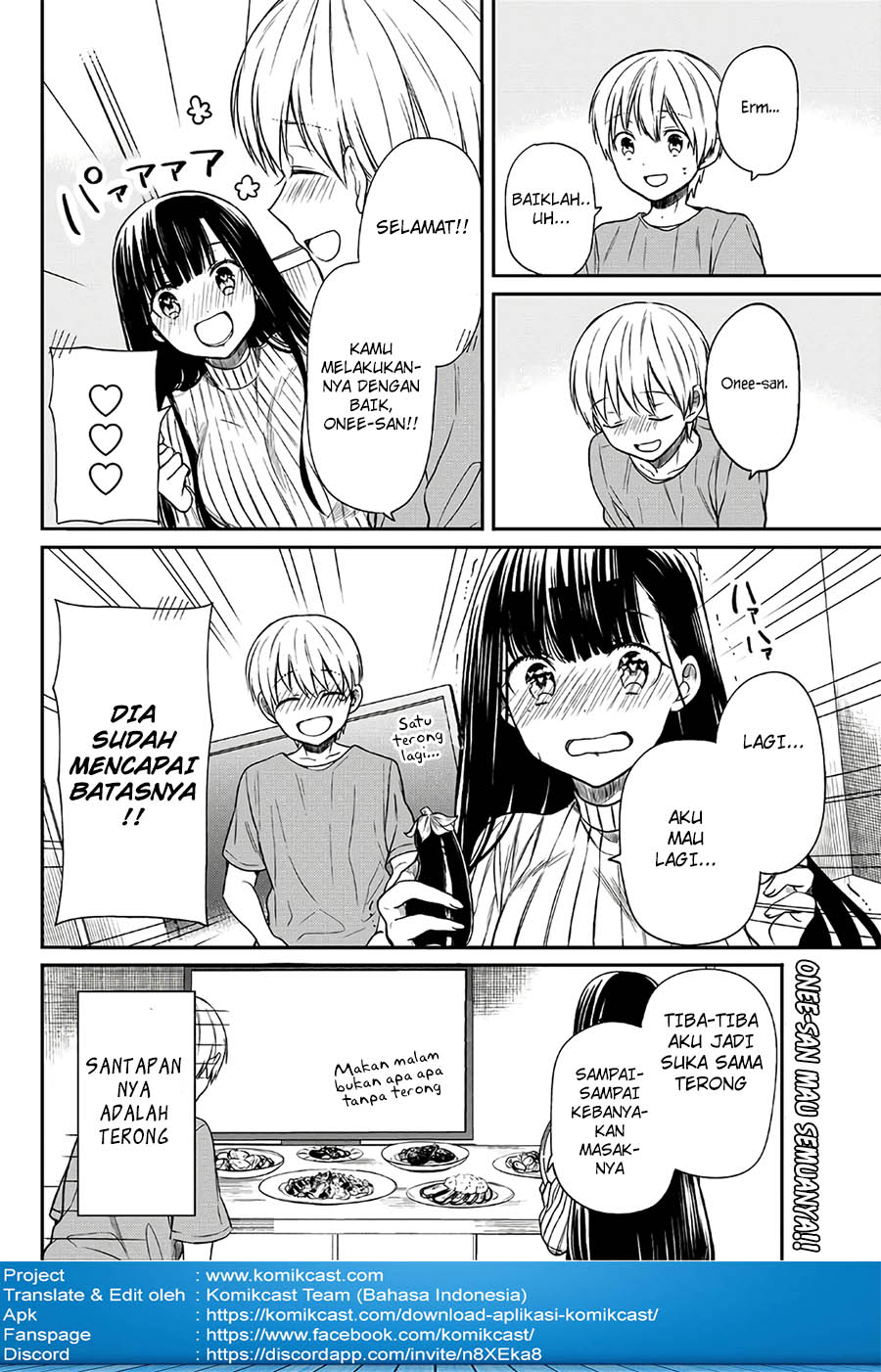 Danshi Koukousei wo Yashinaitai Onee-san no Hanashi Chapter 35 Gambar 6