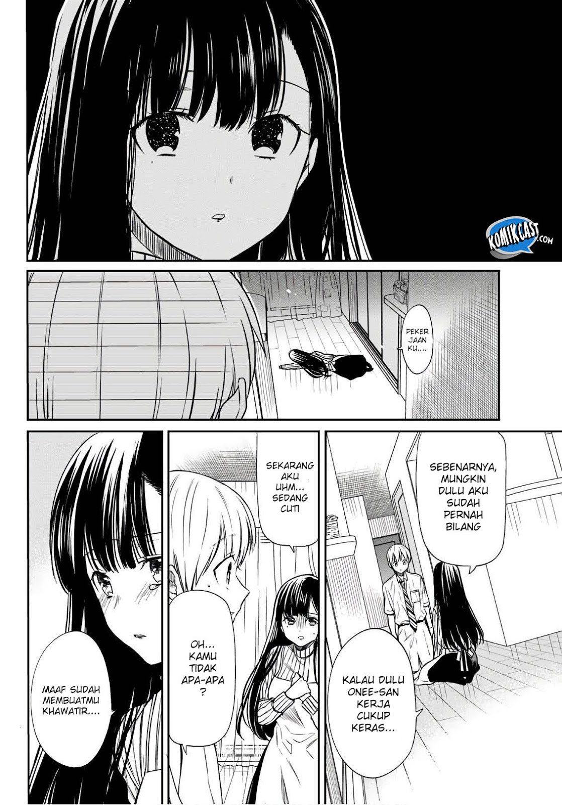 Danshi Koukousei wo Yashinaitai Onee-san no Hanashi Chapter 34 Gambar 4
