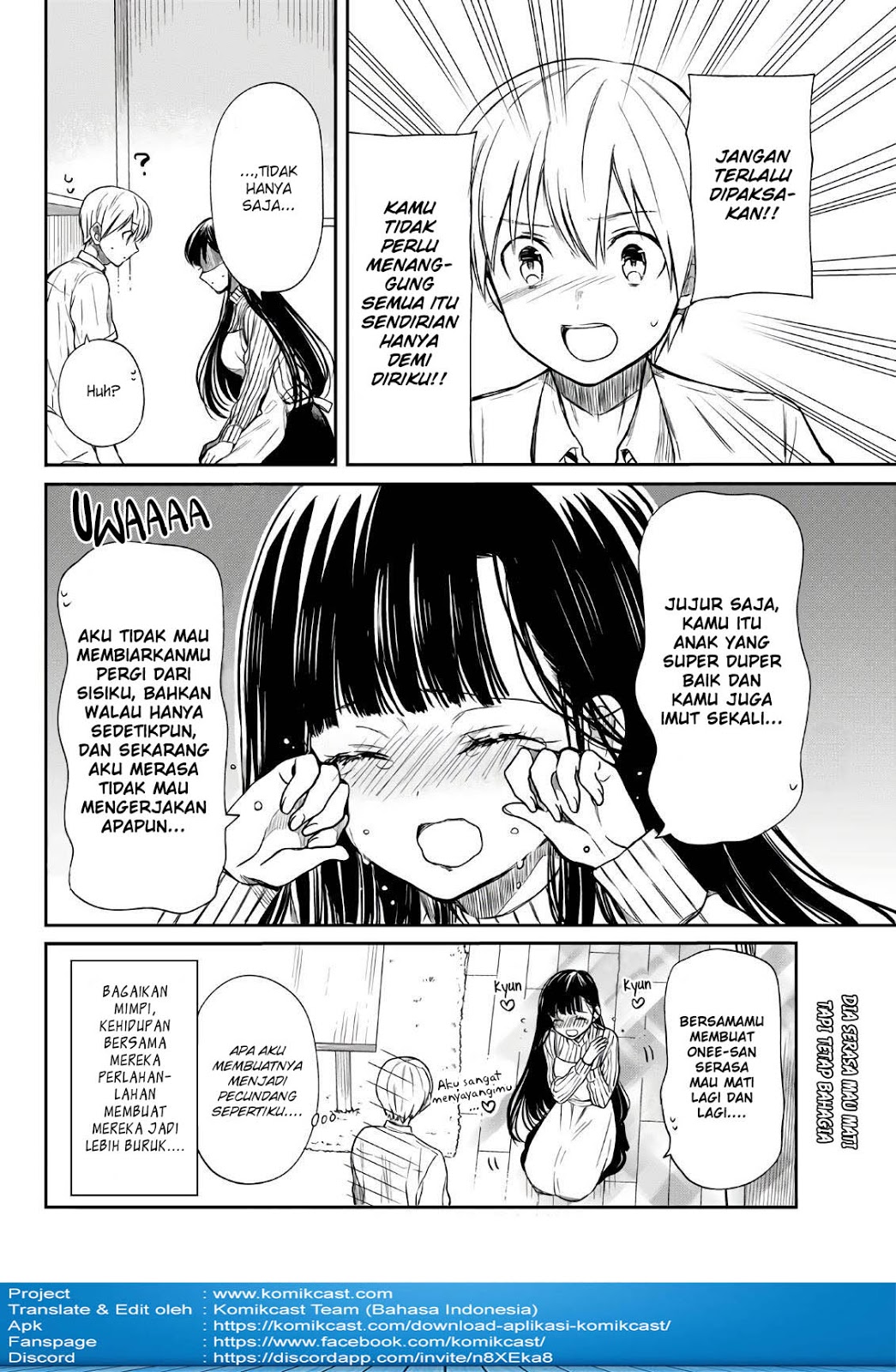 Danshi Koukousei wo Yashinaitai Onee-san no Hanashi Chapter 34 Gambar 6