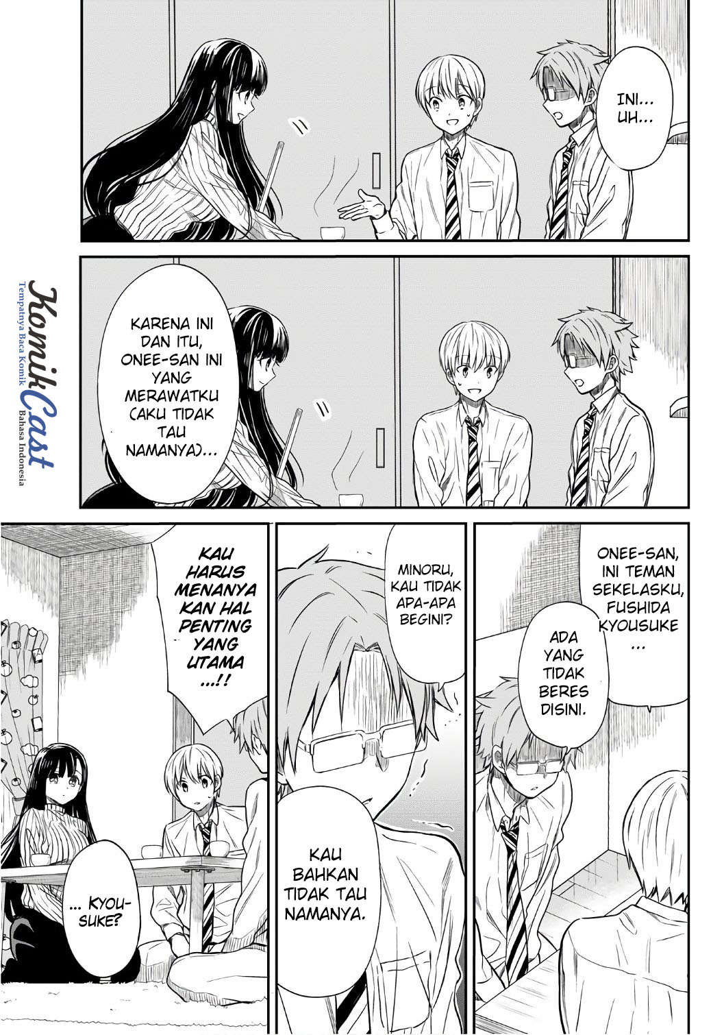 Danshi Koukousei wo Yashinaitai Onee-san no Hanashi Chapter 22 Gambar 5