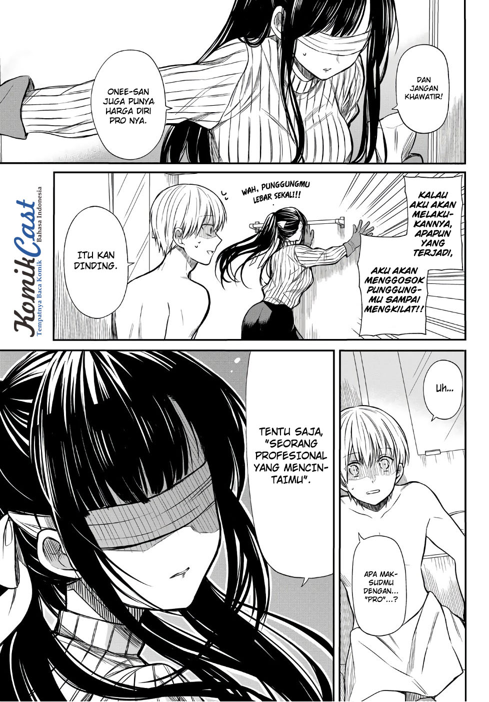 Danshi Koukousei wo Yashinaitai Onee-san no Hanashi Chapter 8 Gambar 4