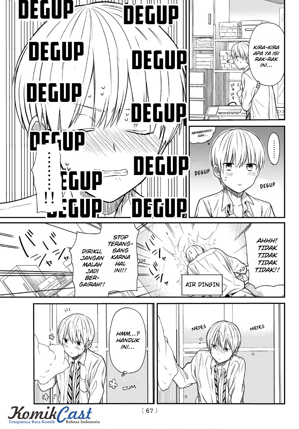 Danshi Koukousei wo Yashinaitai Onee-san no Hanashi Chapter 7 Gambar 4