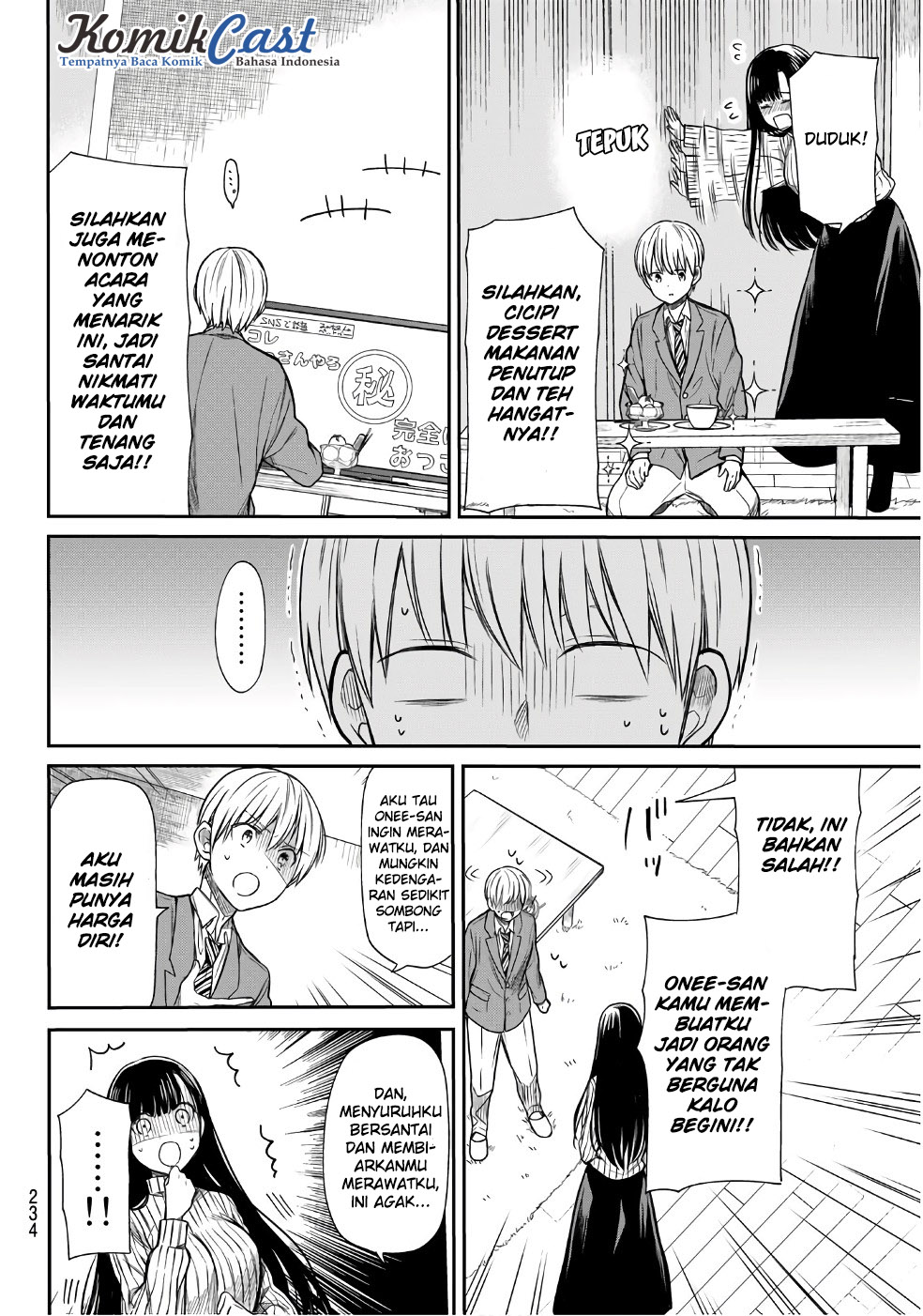 Danshi Koukousei wo Yashinaitai Onee-san no Hanashi Chapter 6 Gambar 3
