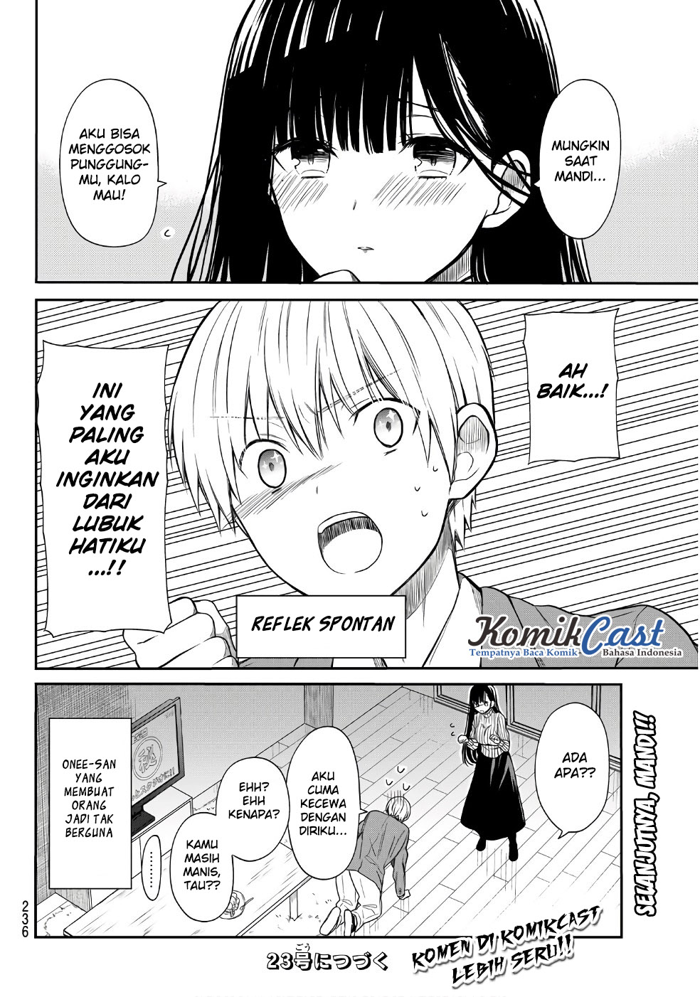 Danshi Koukousei wo Yashinaitai Onee-san no Hanashi Chapter 6 Gambar 5