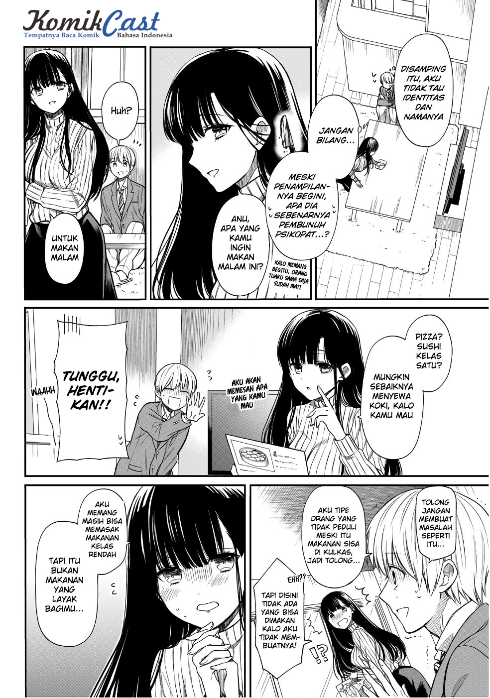 Danshi Koukousei wo Yashinaitai Onee-san no Hanashi Chapter 5 Gambar 3