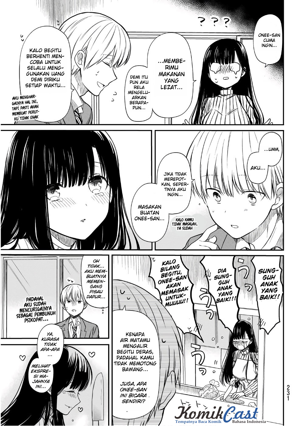 Danshi Koukousei wo Yashinaitai Onee-san no Hanashi Chapter 5 Gambar 4