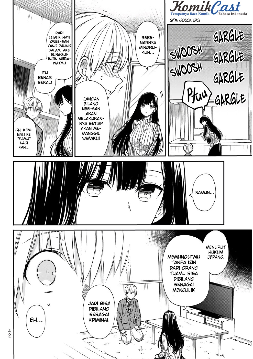 Danshi Koukousei wo Yashinaitai Onee-san no Hanashi Chapter 4 Gambar 3