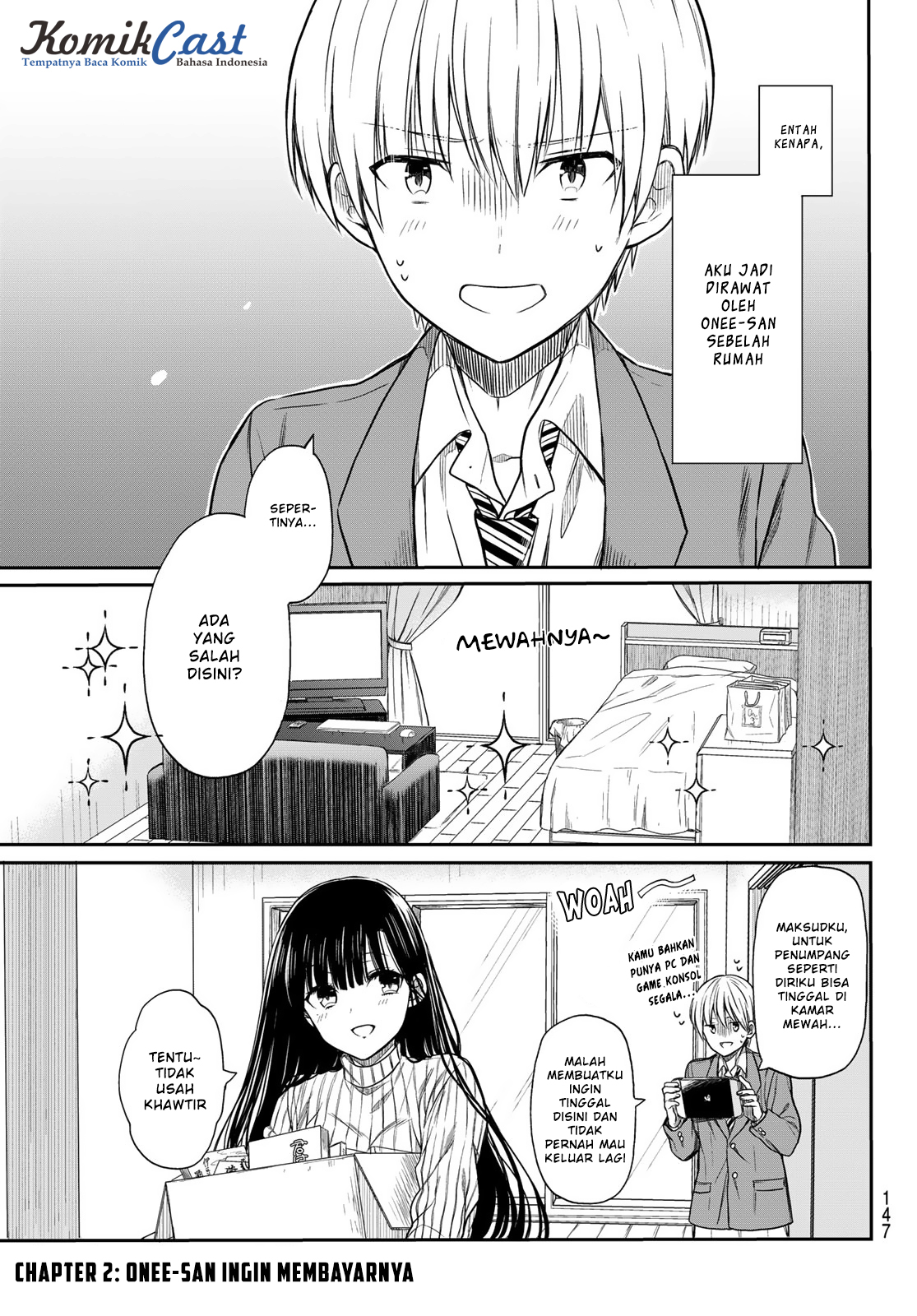 Baca Danshi Koukousei wo Yashinaitai Onee-san no Hanashi Chapter 2 Gambar 2