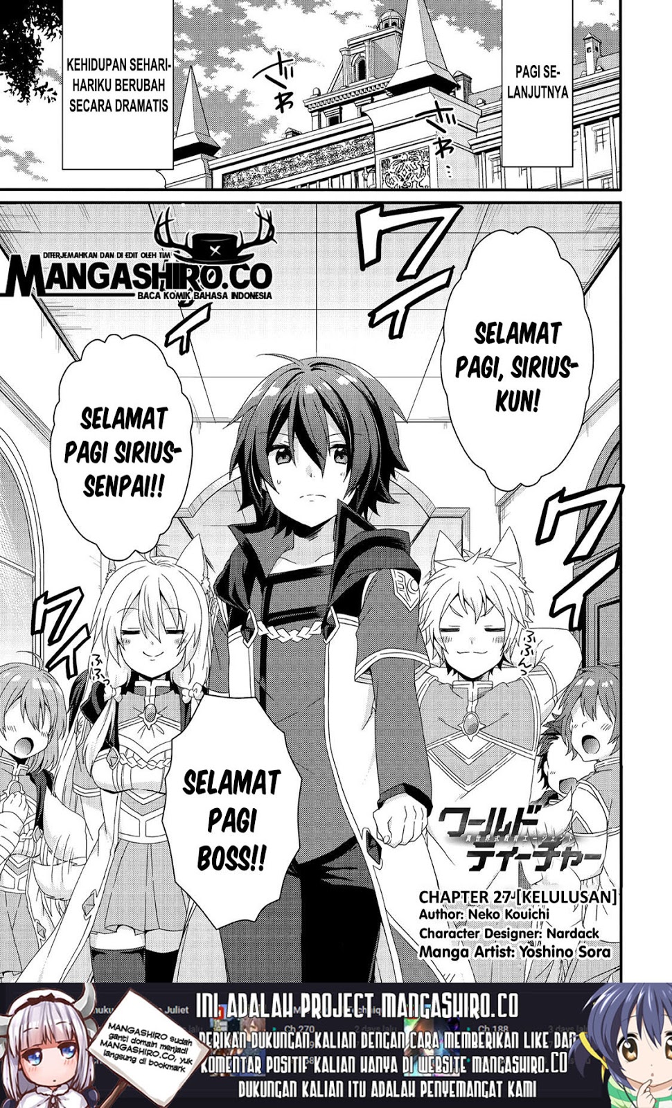 Baca World Teacher: Isekaishiki Kyouiku Agent Chapter 27 Gambar 2