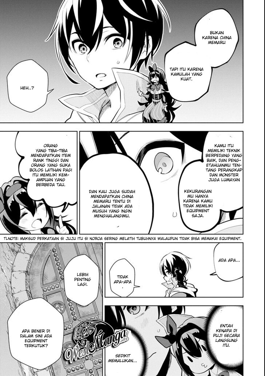 Sobiwaku Zero No Saikyou Kenshi Demo, Noroi No Soubi (kawai) Nara 9999-ko Tsuke-hodai Chapter 02.2 Gambar 7