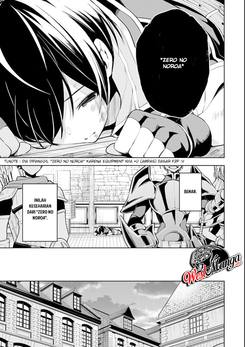 Sobiwaku Zero No Saikyou Kenshi Demo, Noroi No Soubi (kawai) Nara 9999-ko Tsuke-hodai Chapter 01.1 Gambar 12