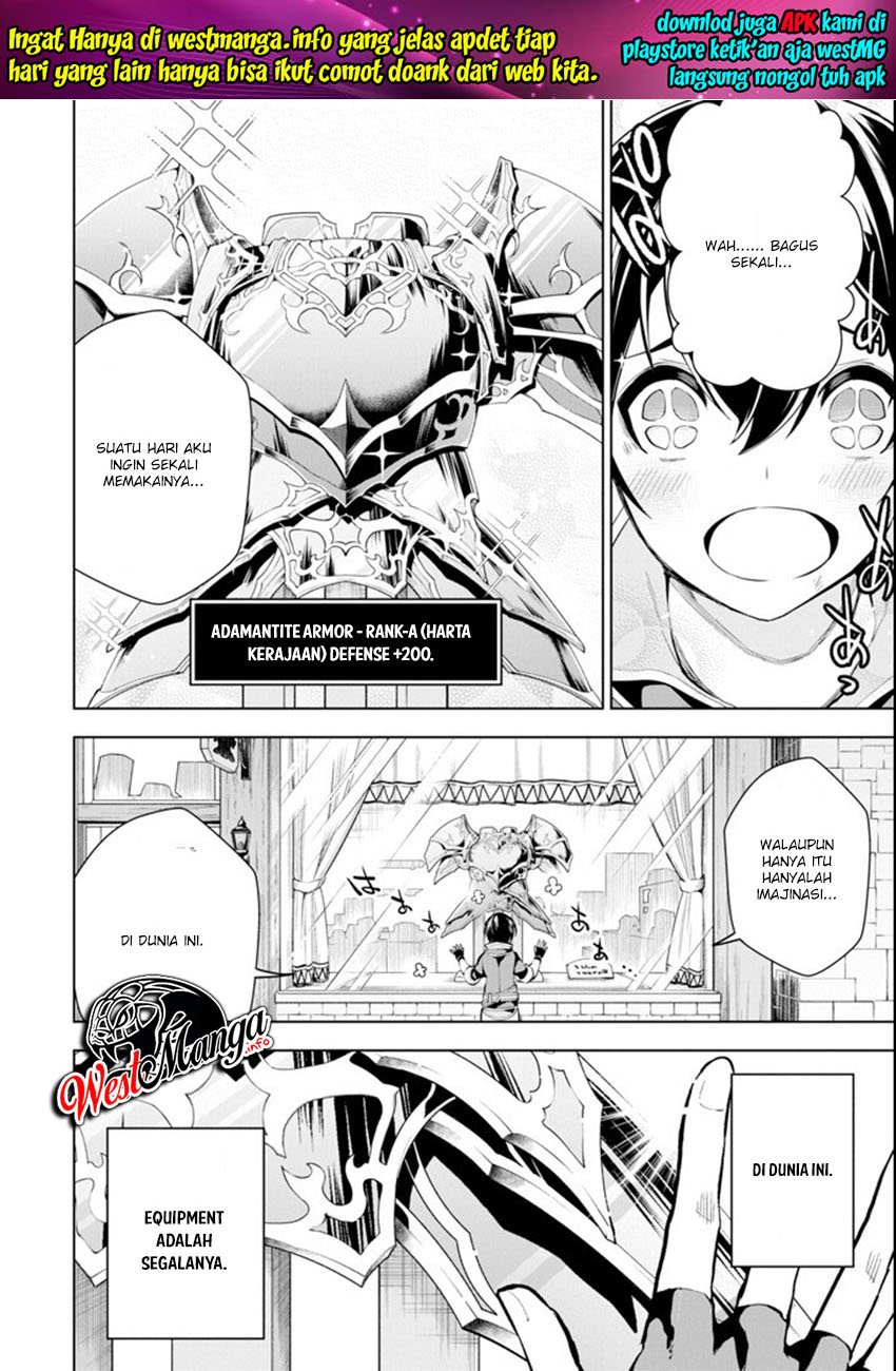 Sobiwaku Zero No Saikyou Kenshi Demo, Noroi No Soubi (kawai) Nara 9999-ko Tsuke-hodai Chapter 01.1 Gambar 13