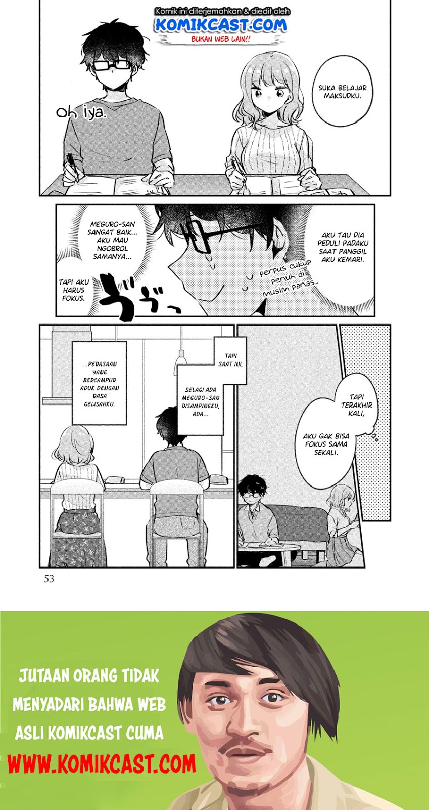It’s Not Meguro-san’s First Time Chapter 14 Gambar 8