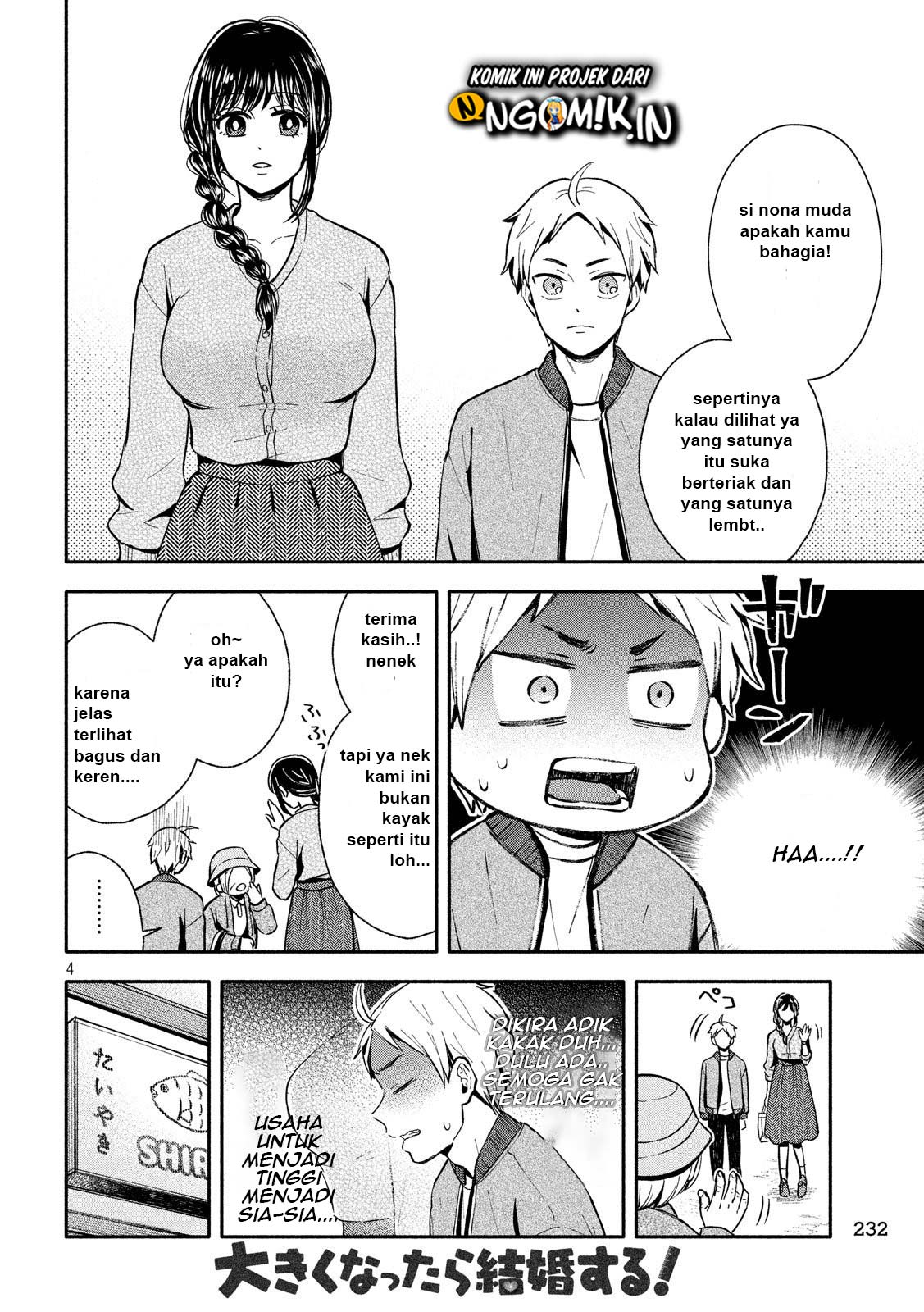 Ookiku nattara kekkon suru! Chapter 08 Gambar 5
