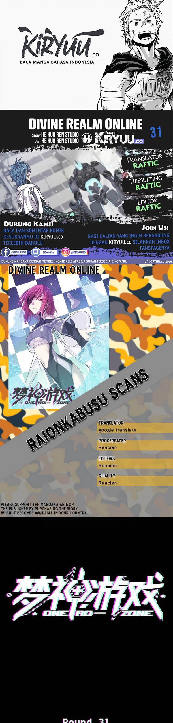 Baca Komik Divine Realm Online Chapter 31 Gambar 1