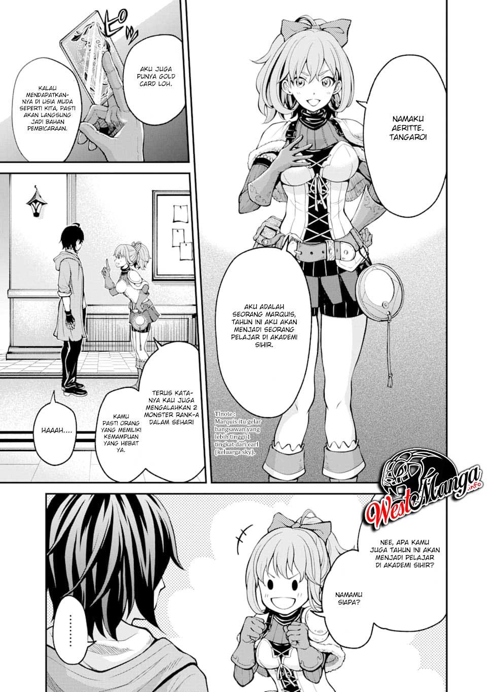 Saisoku Musou No B-kyuu Mahou Tsukai: Ippatsu Utareru Mae Ni Senpatsu Uchikaesu! Chapter 3 Gambar 12